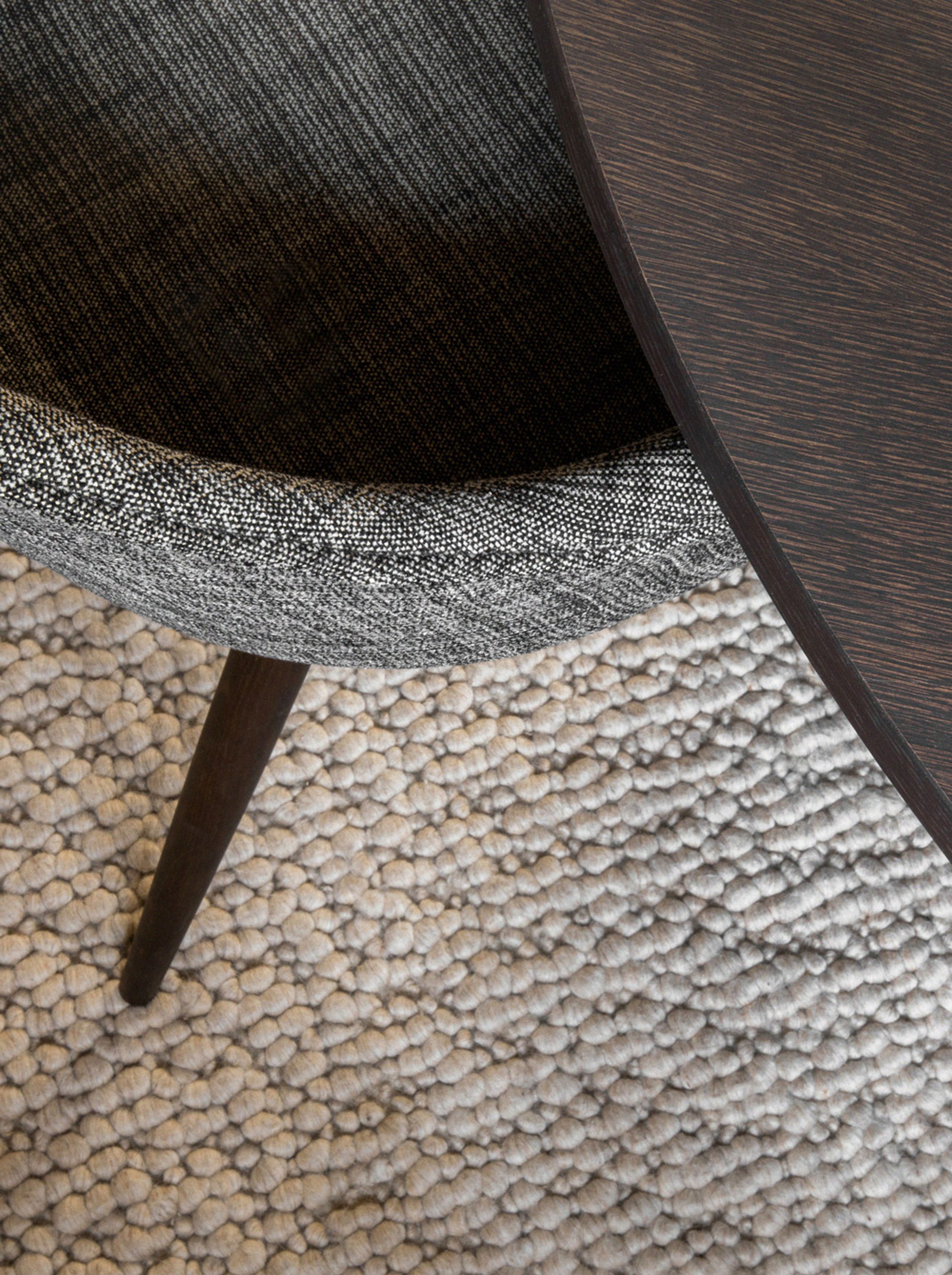 MENU - Chaise - Harbour Dining Chair / Natural Oak Base - Black