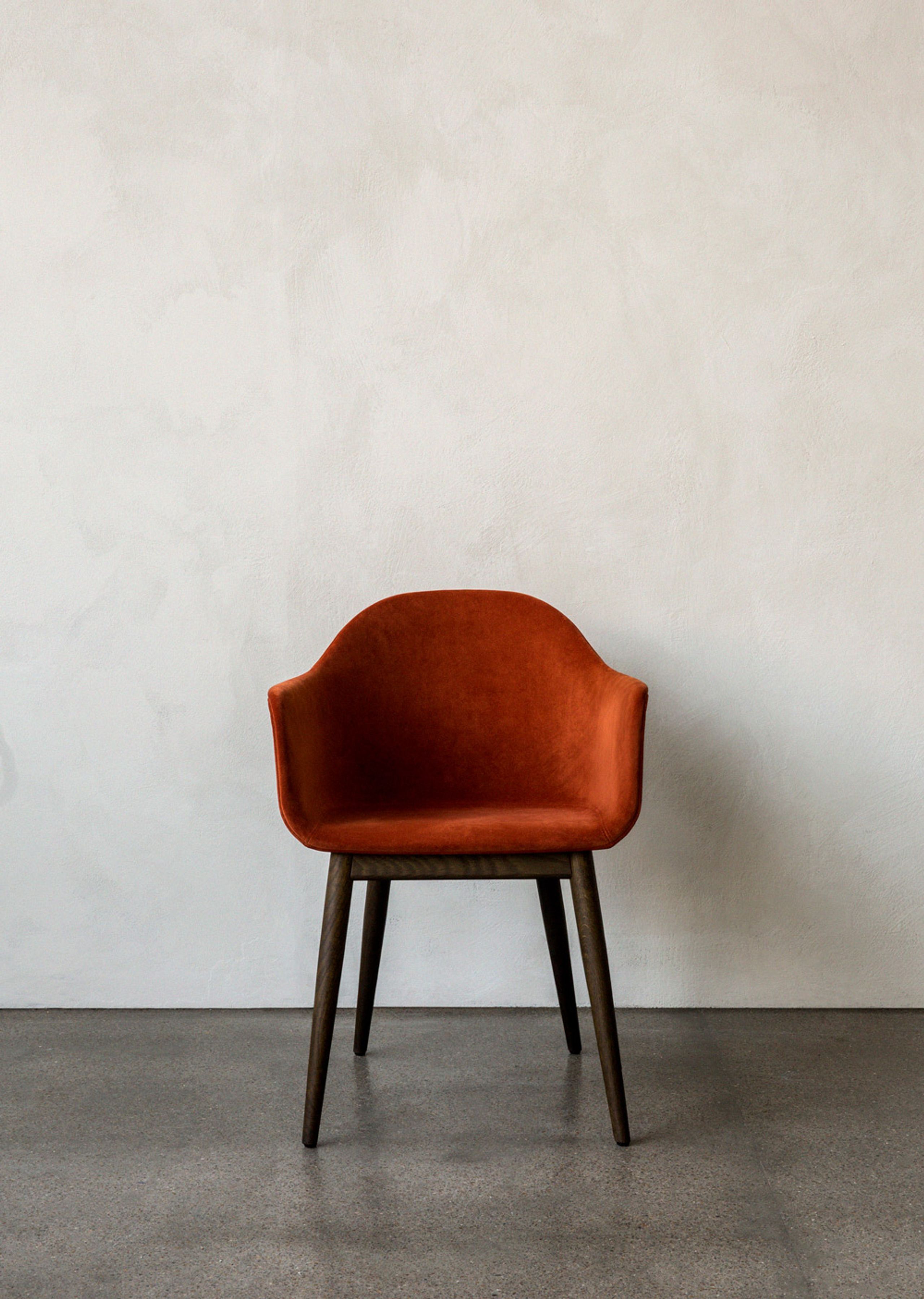 MENU - Chaise - Harbour Dining Chair / Natural Oak Base - Black