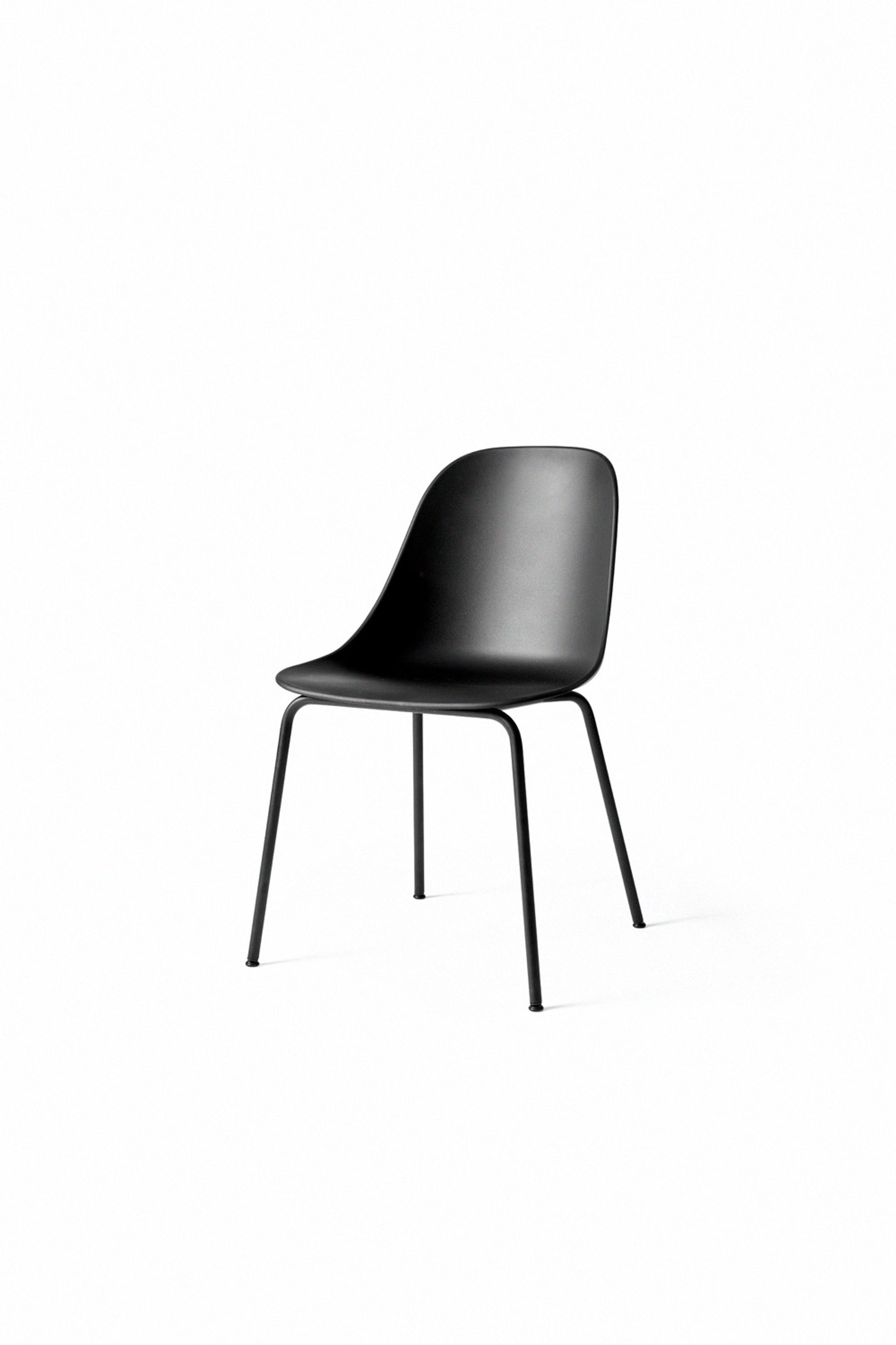 MENU - Cadeira - Harbour Side Dining Chair / Black Steel Base - Black