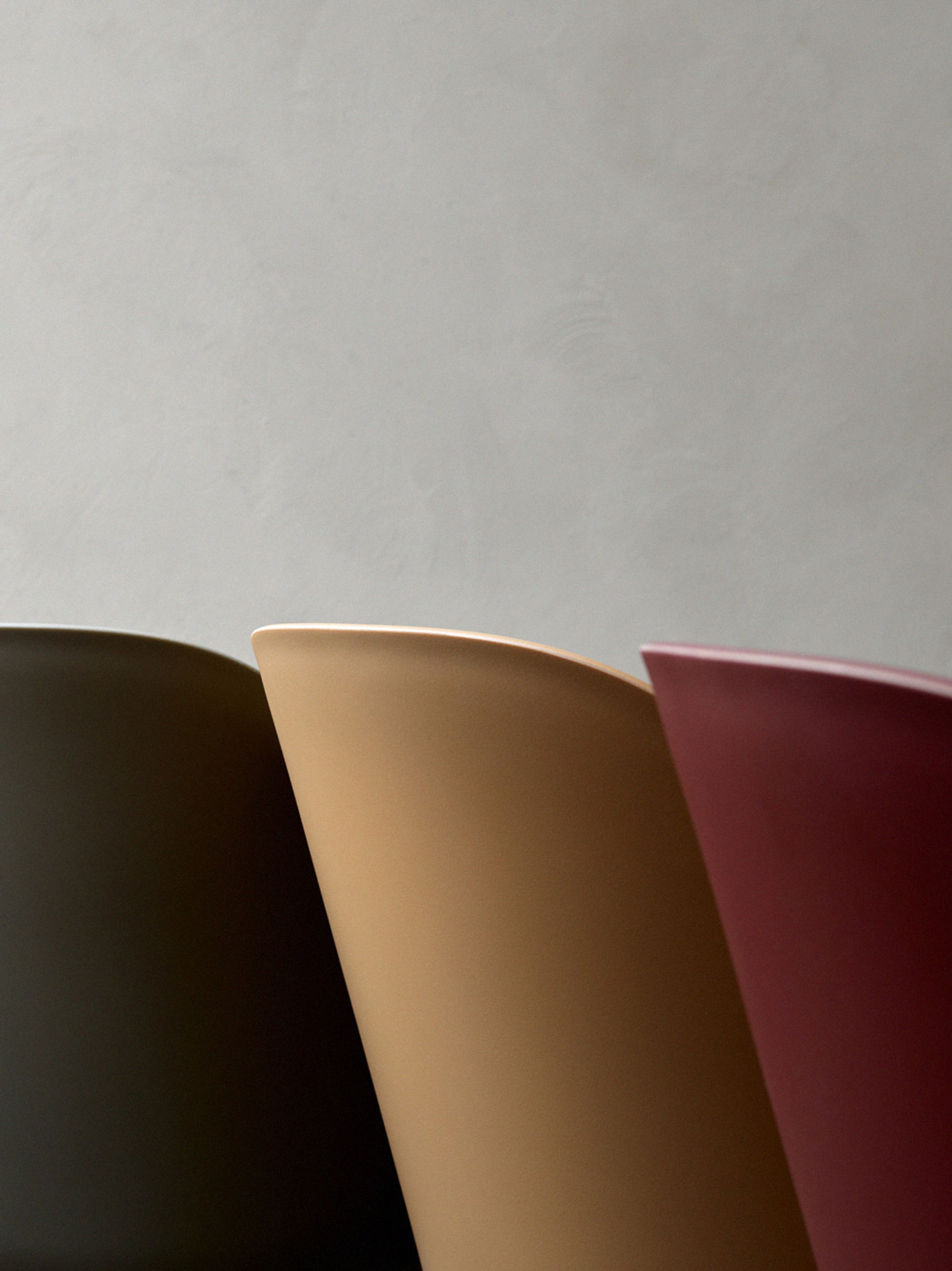 MENU - Chair - Harbour Side Dining Chair / Black Steel Base - Khaki