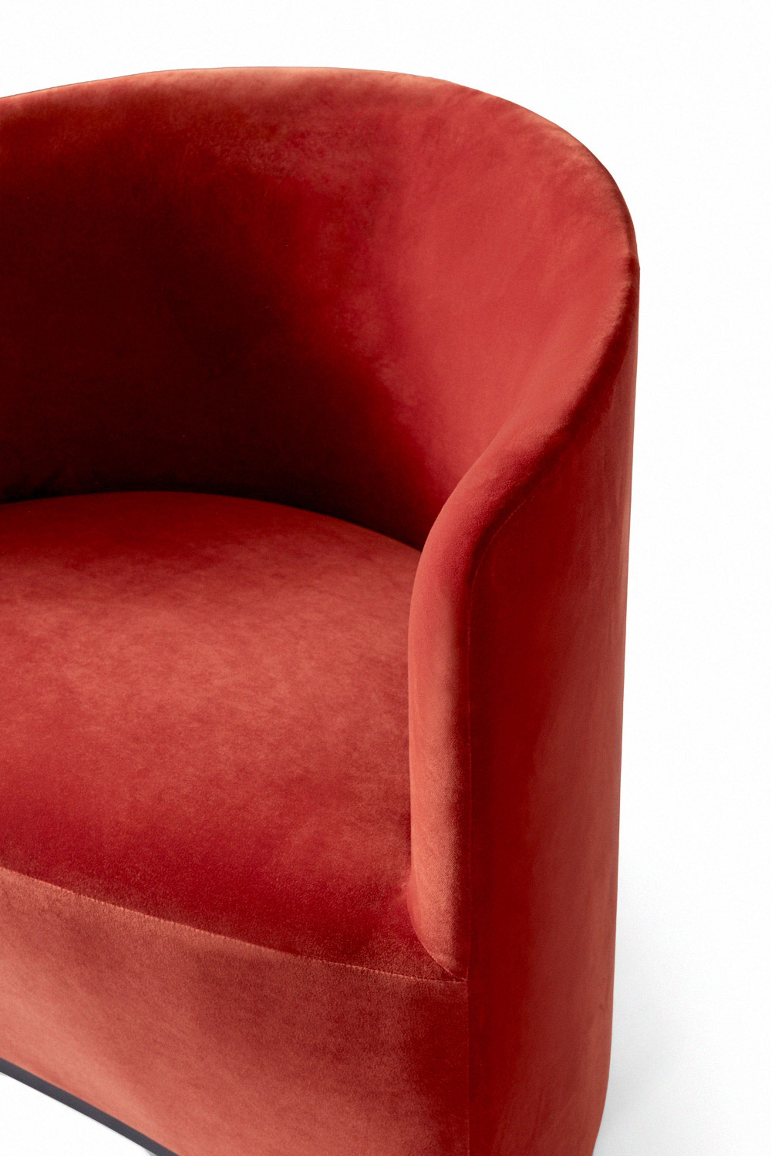 MENU - Sedia - Tearoom Lounge Chair - City Velvet CA7832/062
