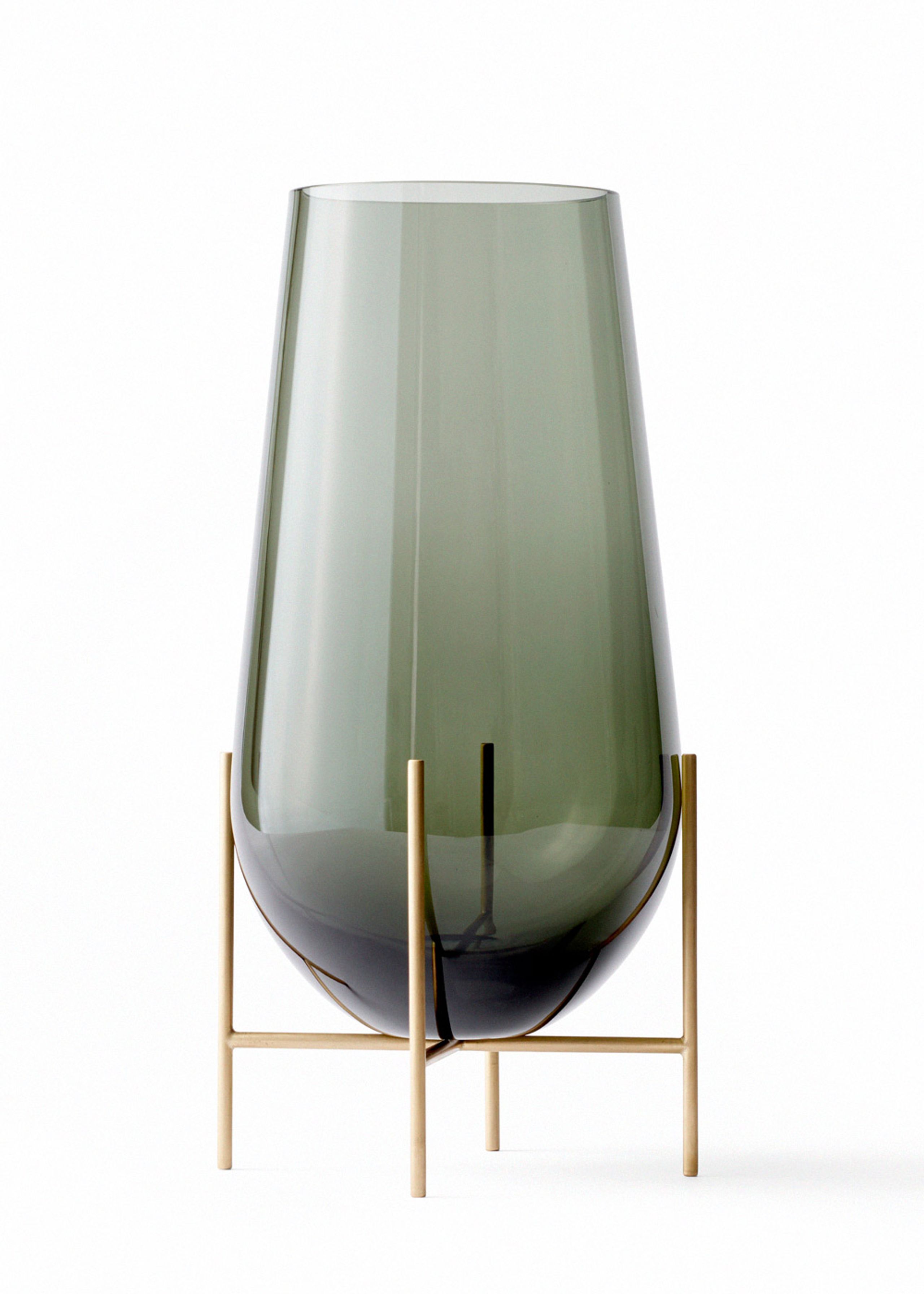 MENU - Vase - Èchasse Vase - Large - Smoked / Brushed Brass