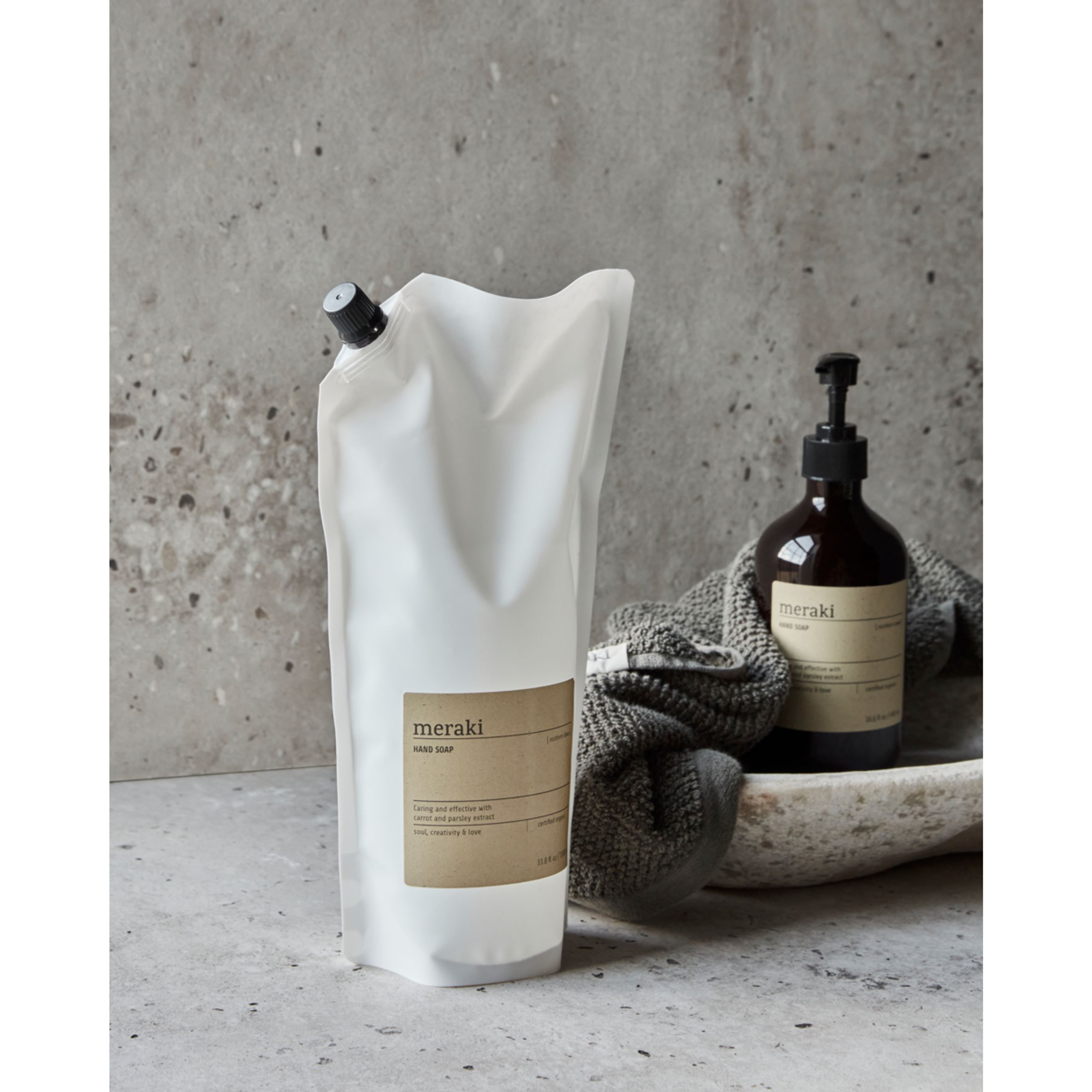 Meraki - Handseife - Hand Soap, Northern Dawn Refill - White