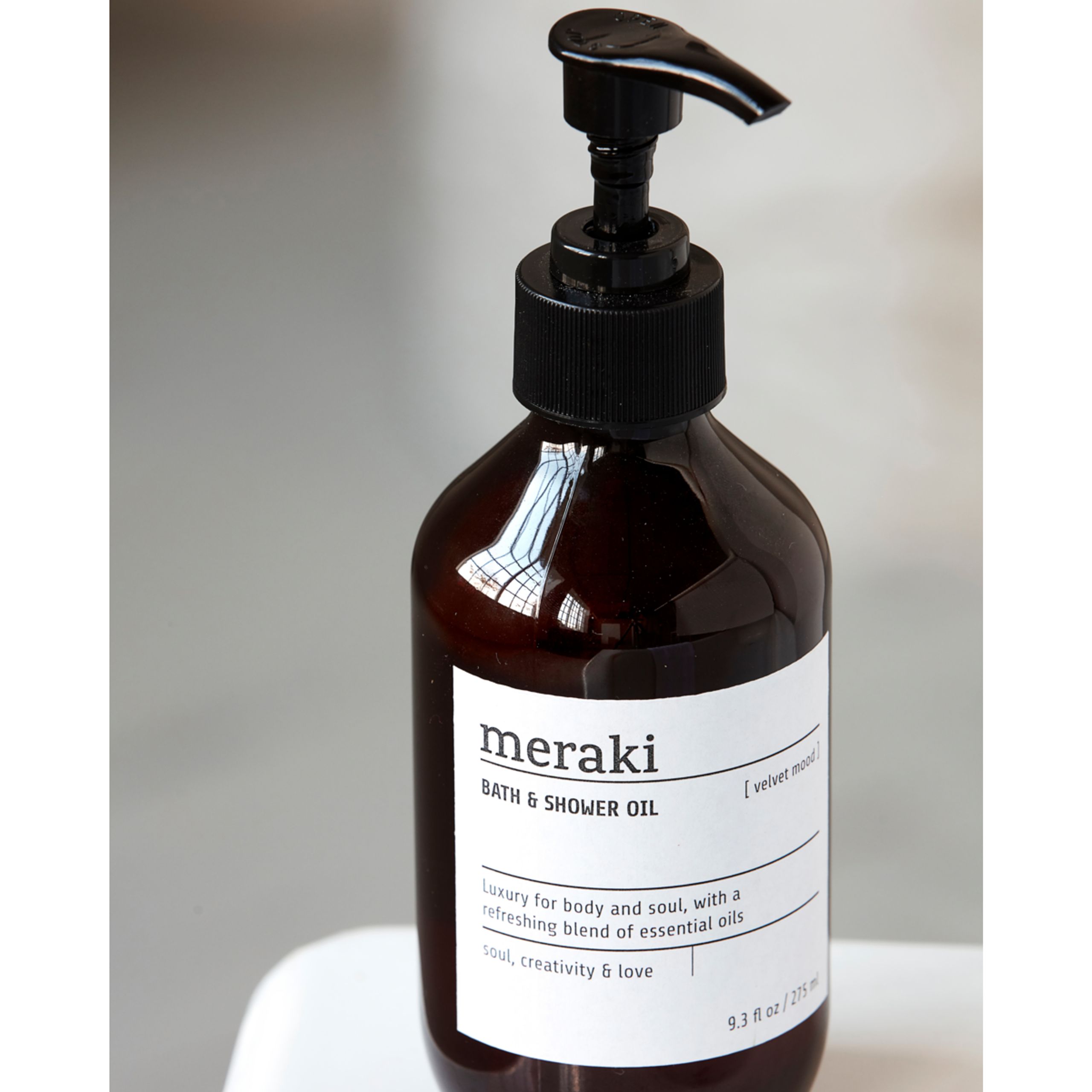 Meraki - Olio per il corpo - Bath & Shower Oil, Velvet Mood - Brown