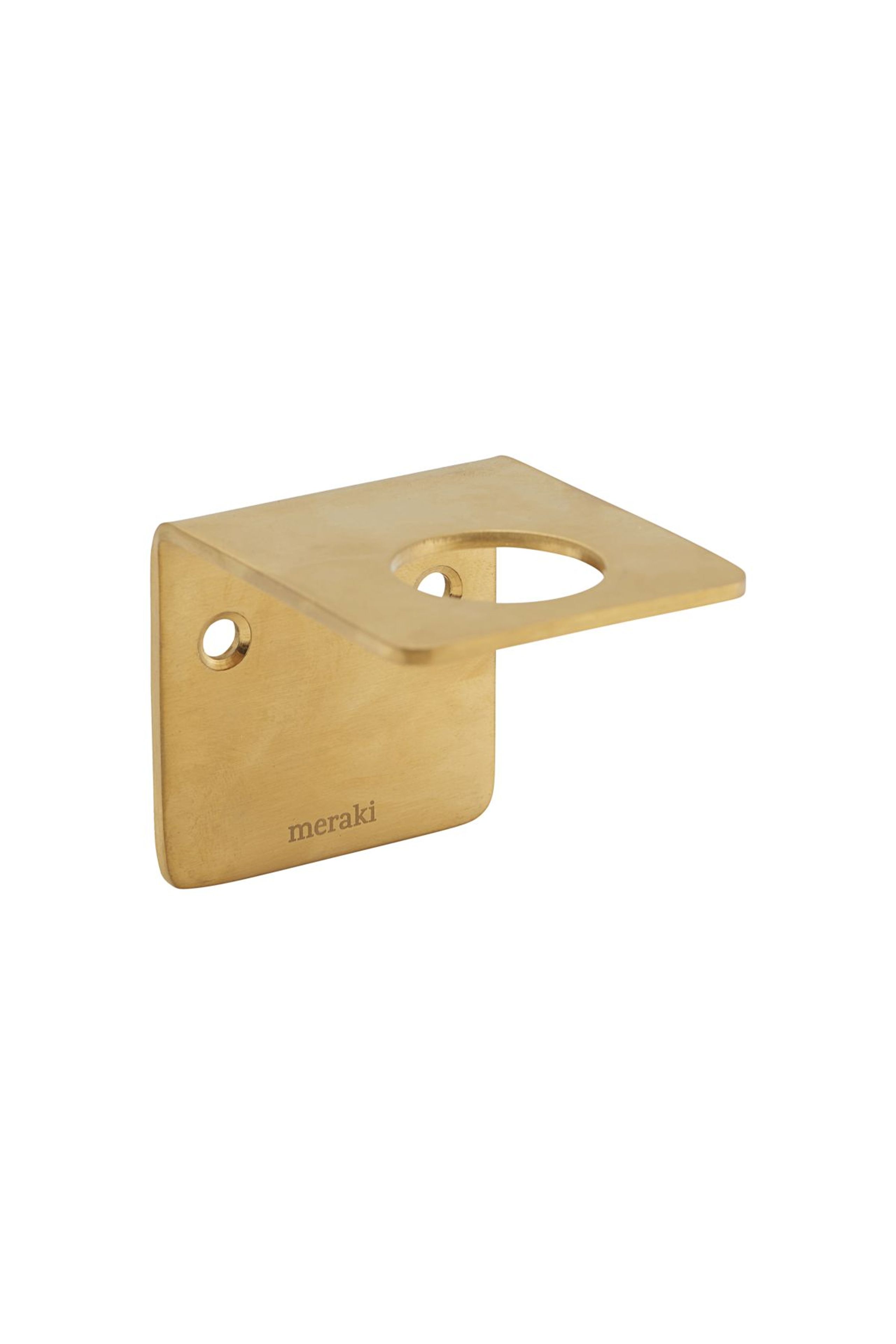 Meraki - Hanging Objects - Supply Wall Mount - Brass Finish