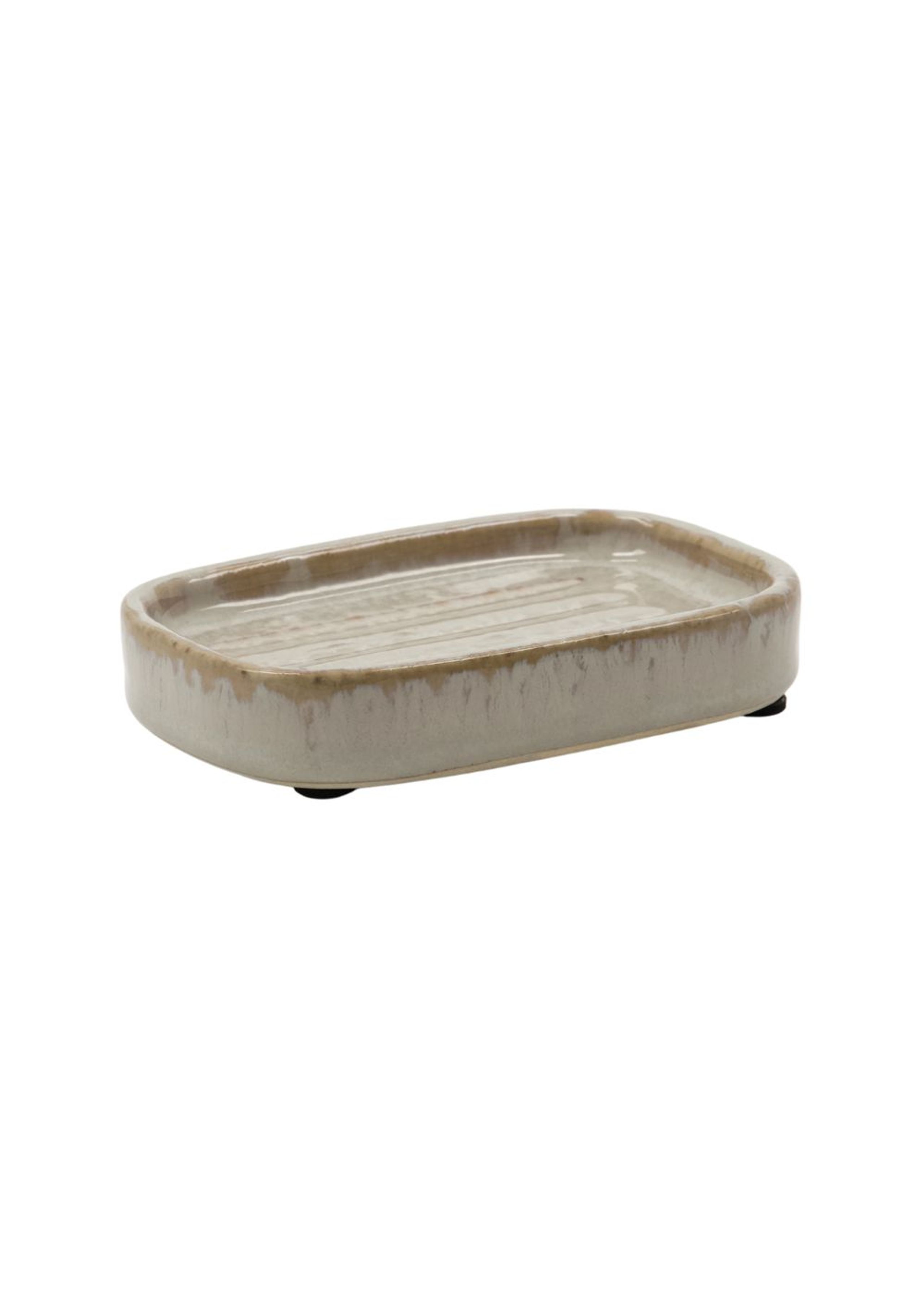 Meraki - Soap dish - Soap dish, Datura - Shellish grey