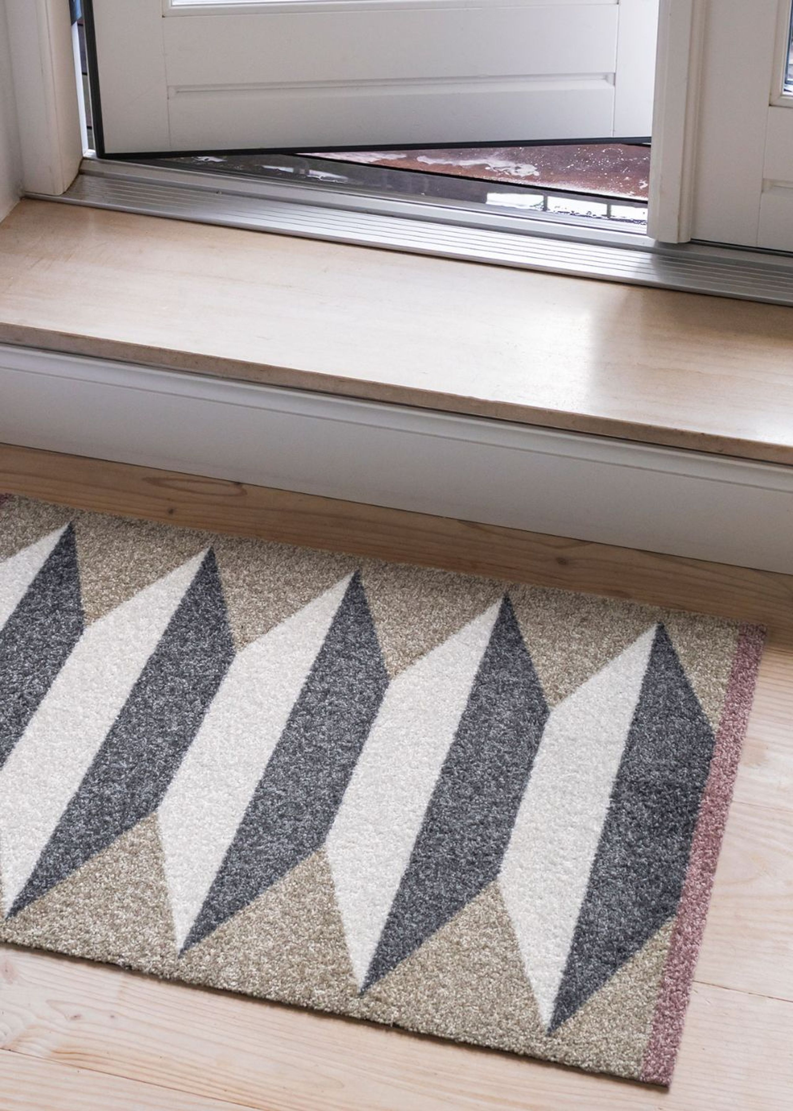 Mette Ditmer - Doormat - ACCORDION All-round Mat - Sand - Small