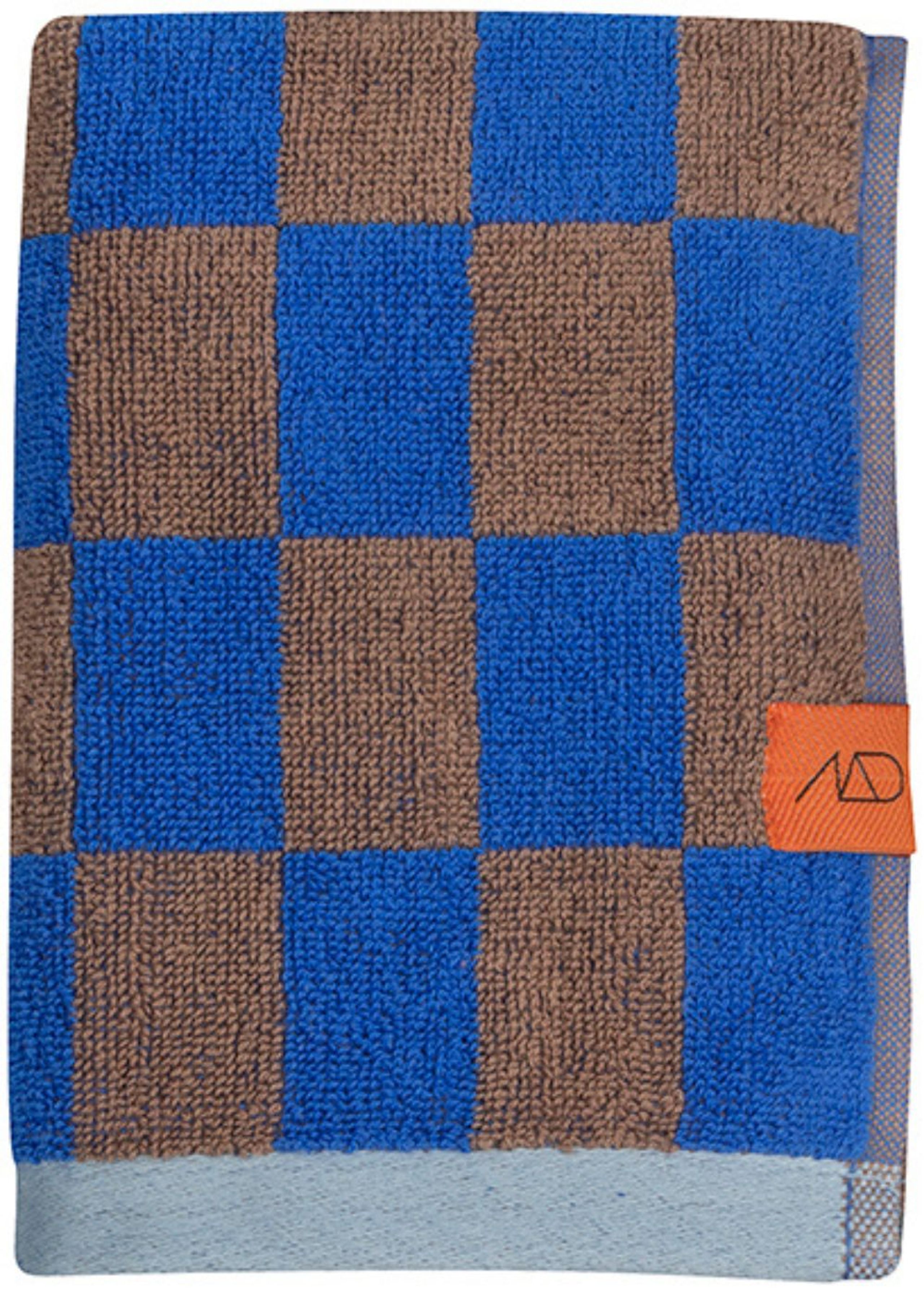 Mette Ditmer - Håndklæde - RETRO Bath Towel - Cobalt