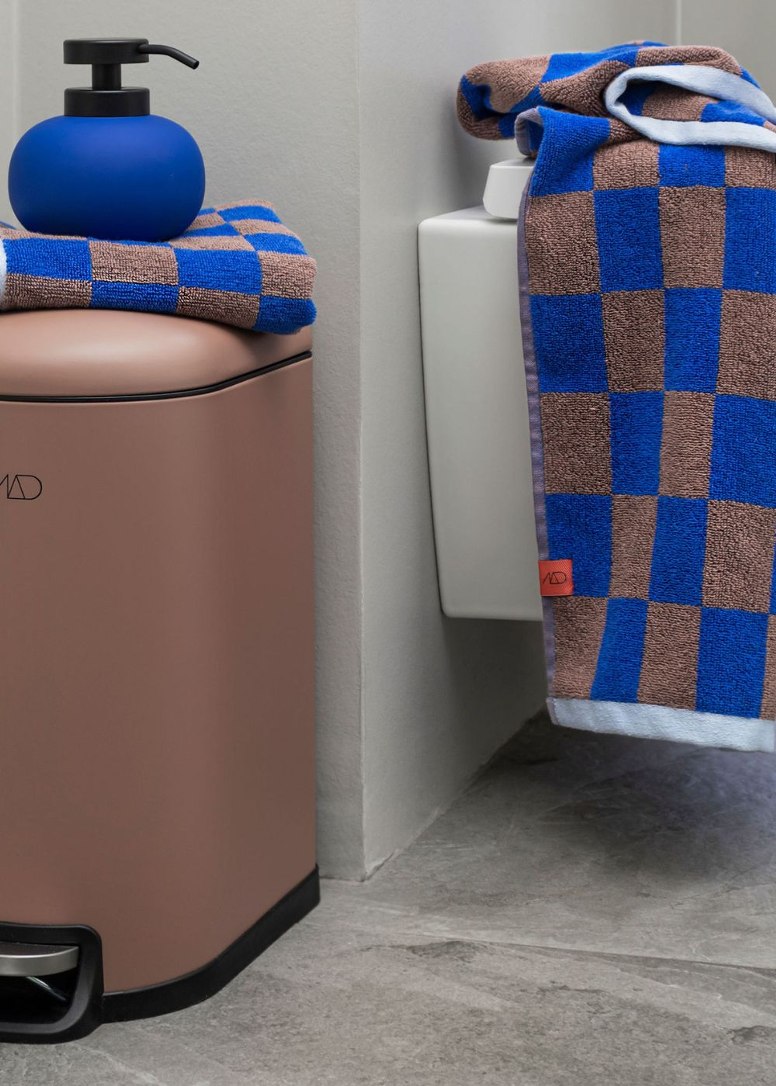 Mette Ditmer - Asciugamano - RETRO guest towel - 2-pack - Cobalt