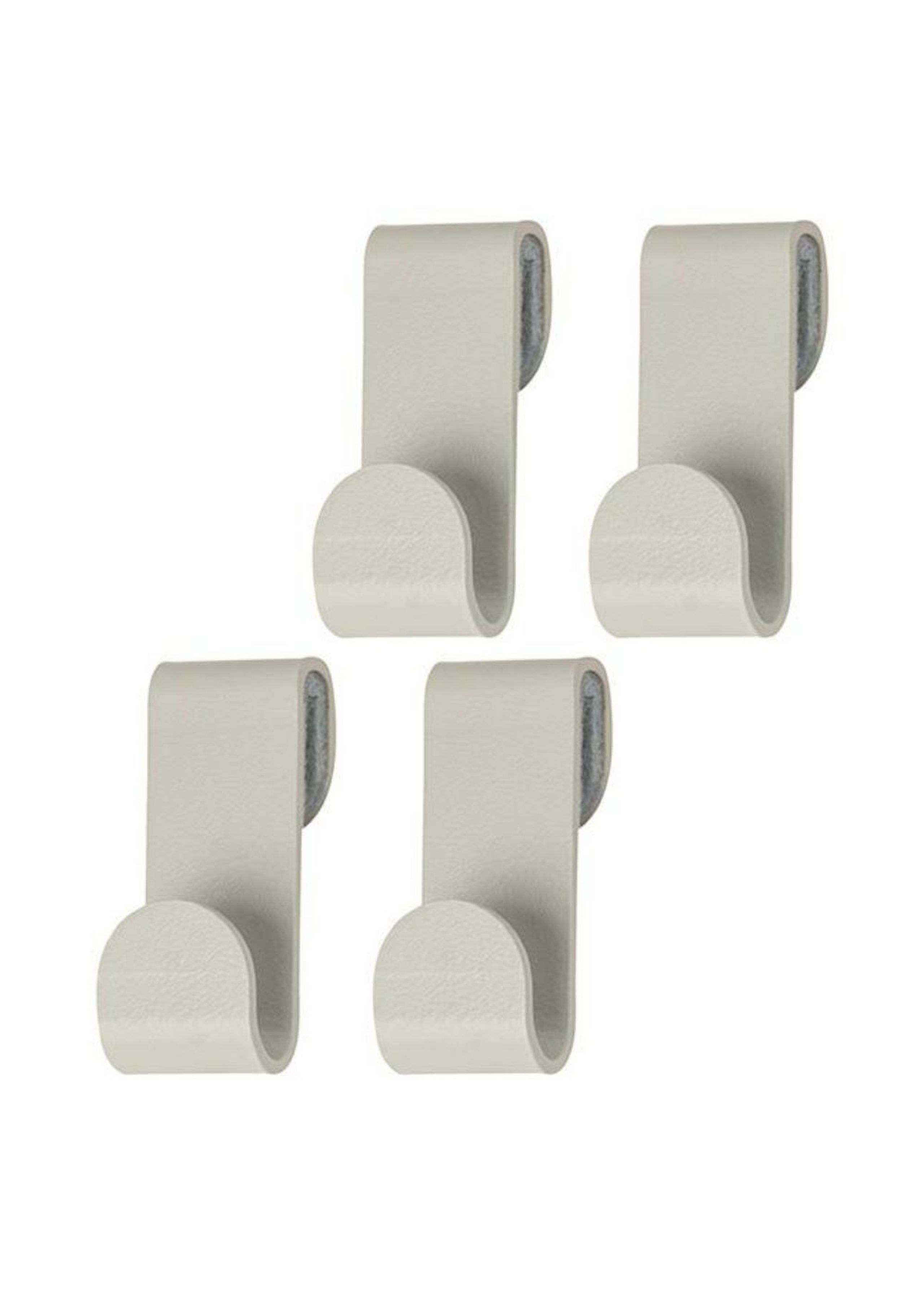 Mette Ditmer - Knager - CARRY Hooks, 4-pack - Sand grey