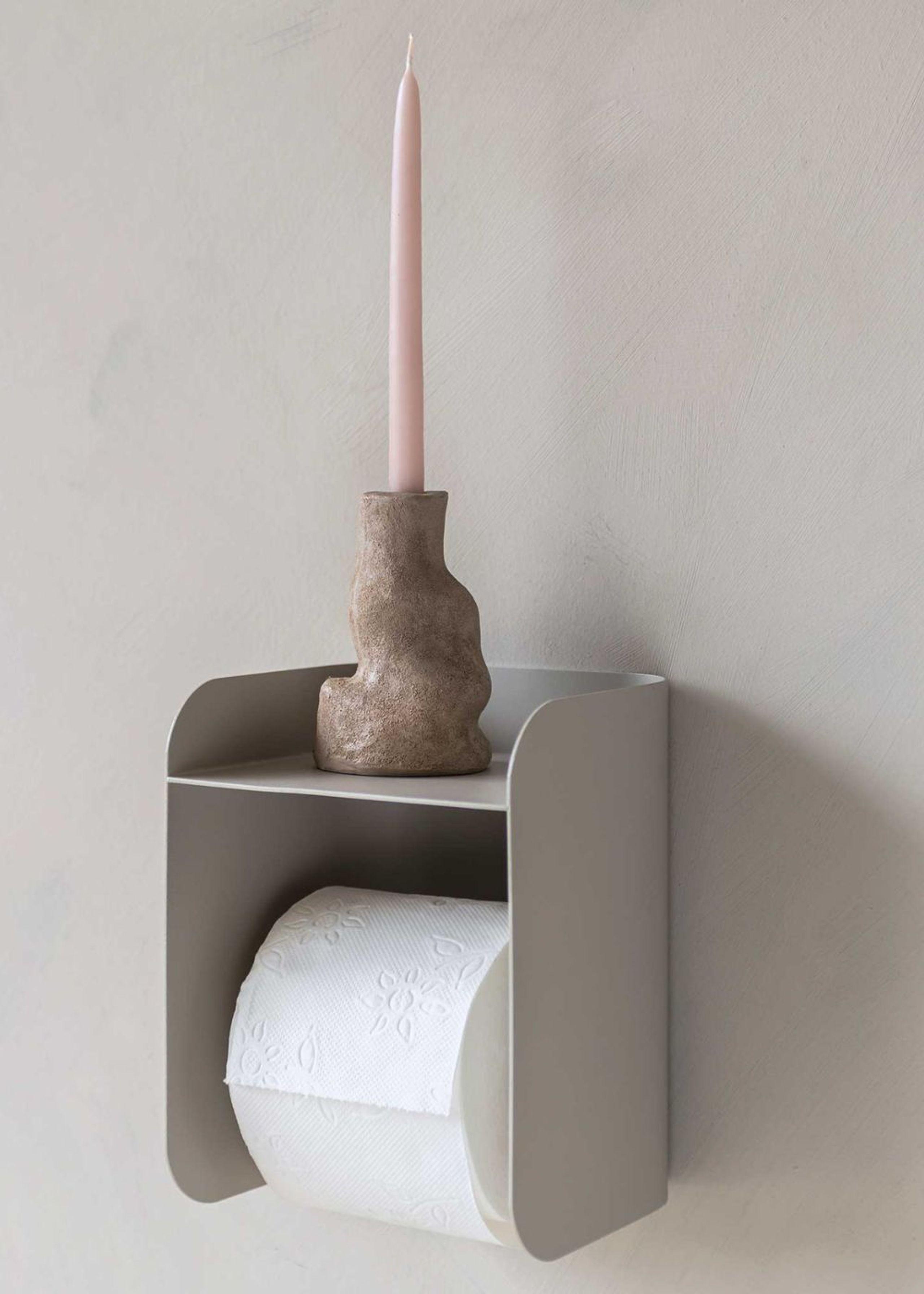 Mette Ditmer - Porte-papier de toilette - CARRY Toilet Roll Holder - Sand Grey