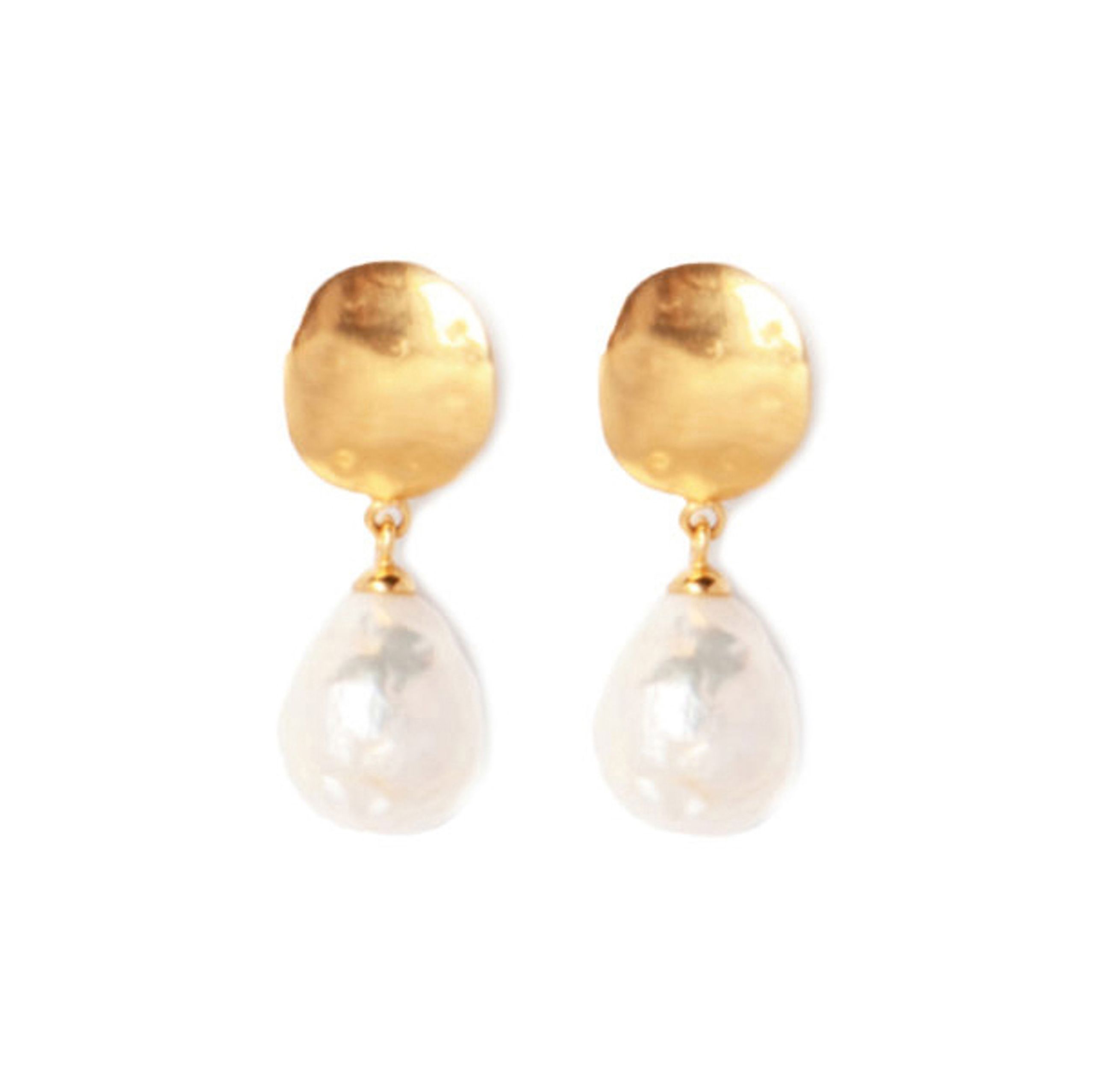 Mimi Et Toi Jewelry - Oorbel - Jolie Earring - Gold Plated Brass