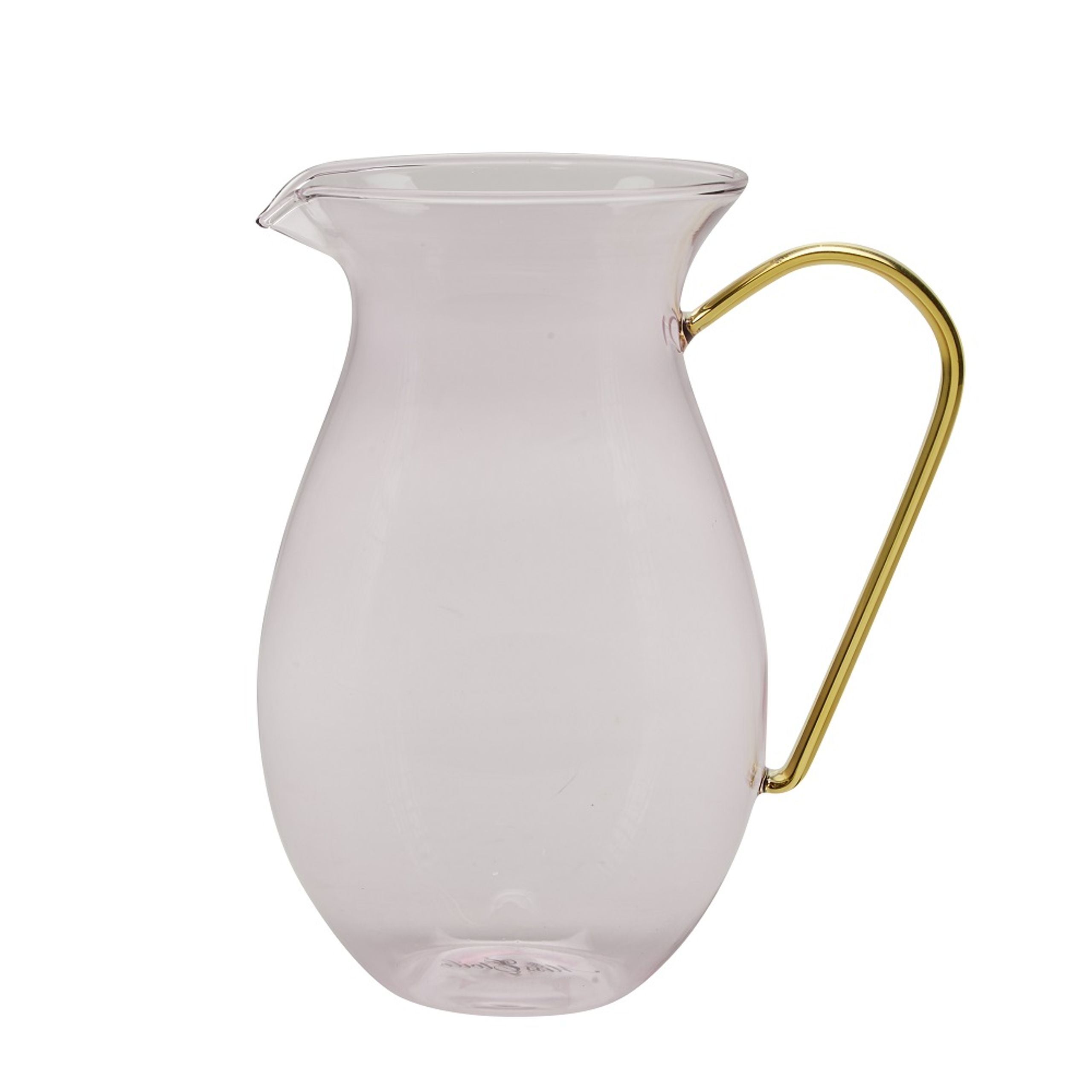 Miss Etoile - Kande - ME Jug swirled with color hand - Yellow/Pink