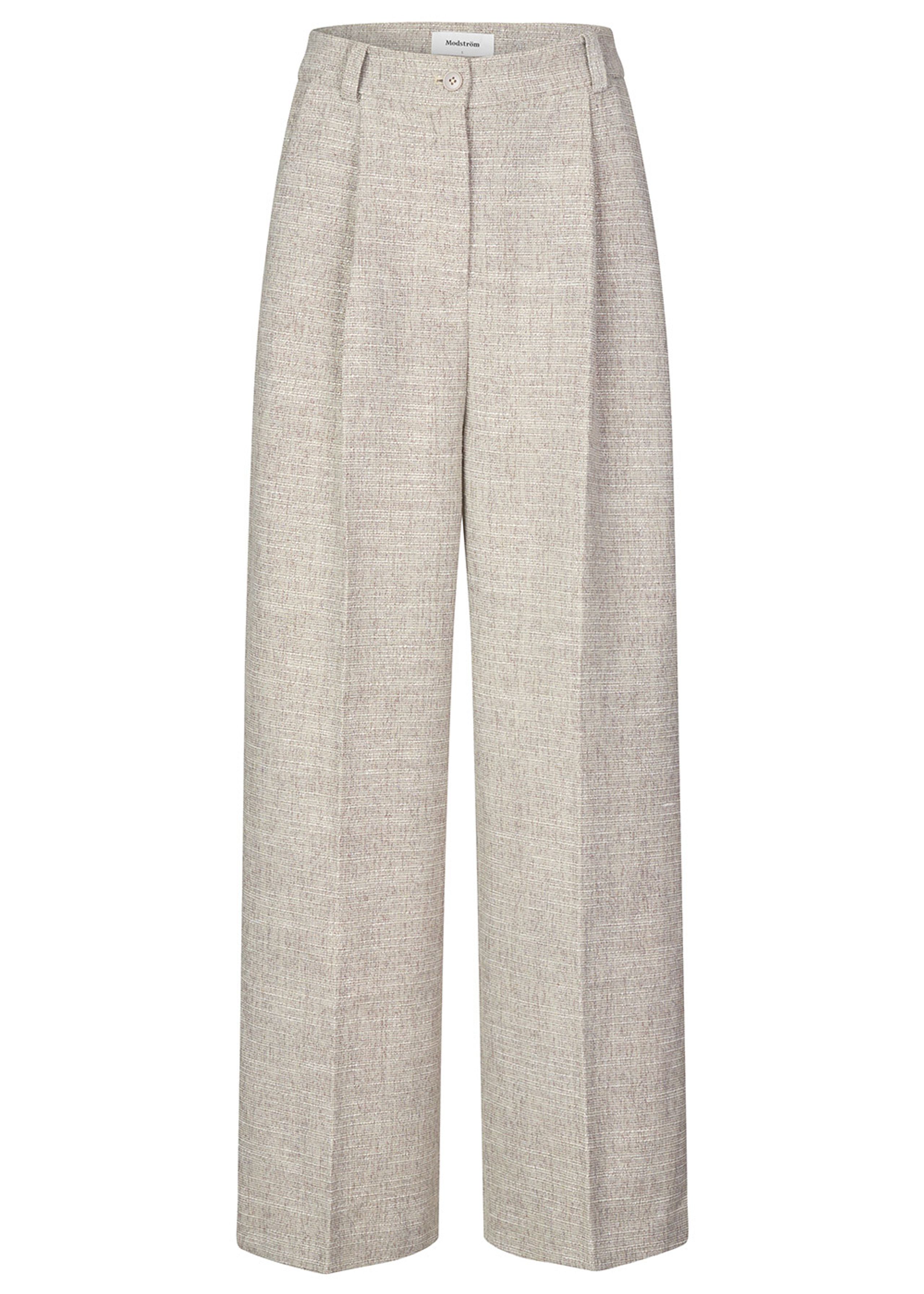 Modström - Pants - Kieramd Pants - Beige melange