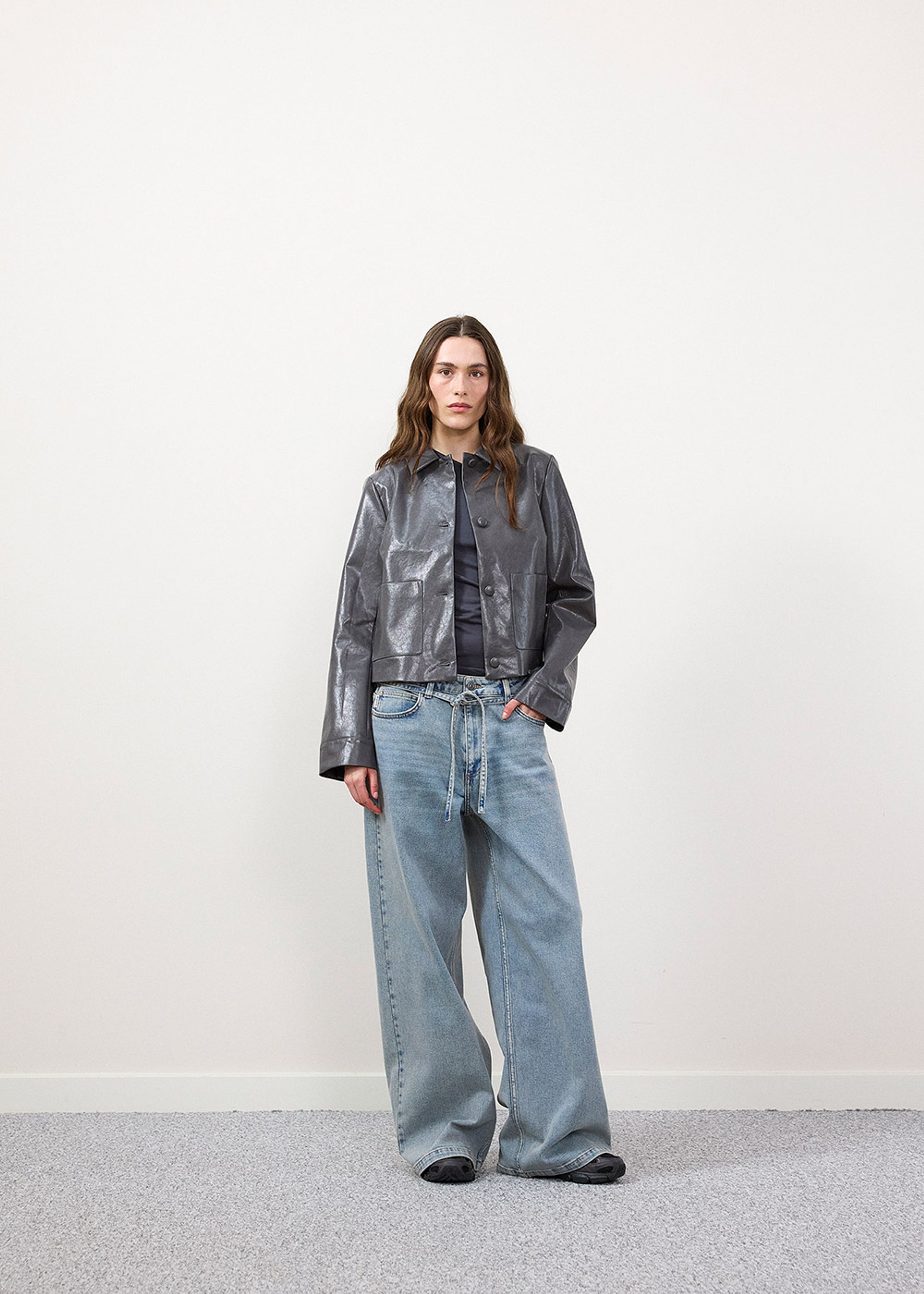 Modström - Jeans - IsoldeMD Solid Pants - Blue beige wash