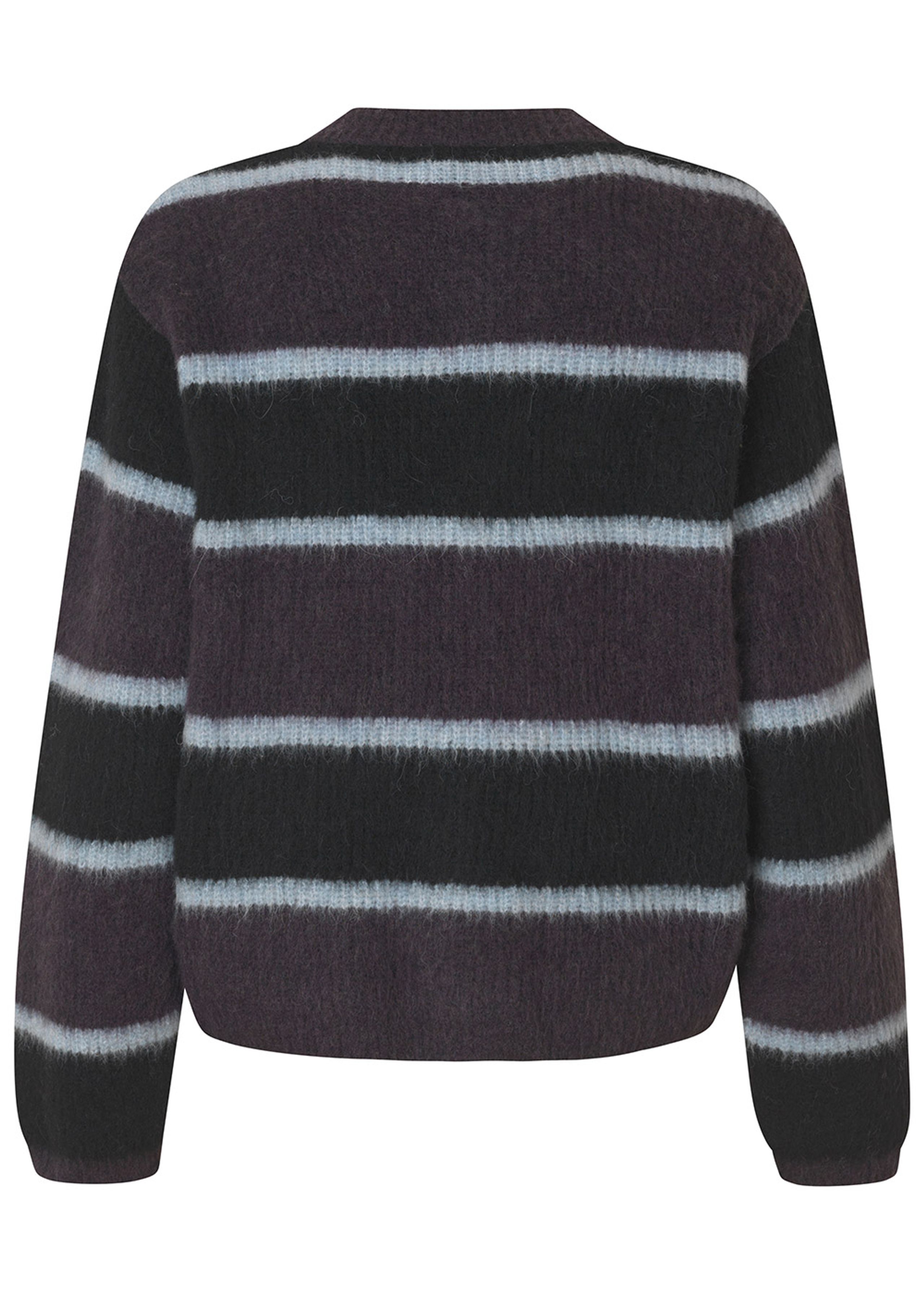 Modström - Knit - Rafaelmd Stripe Cardigan - Winter stripe