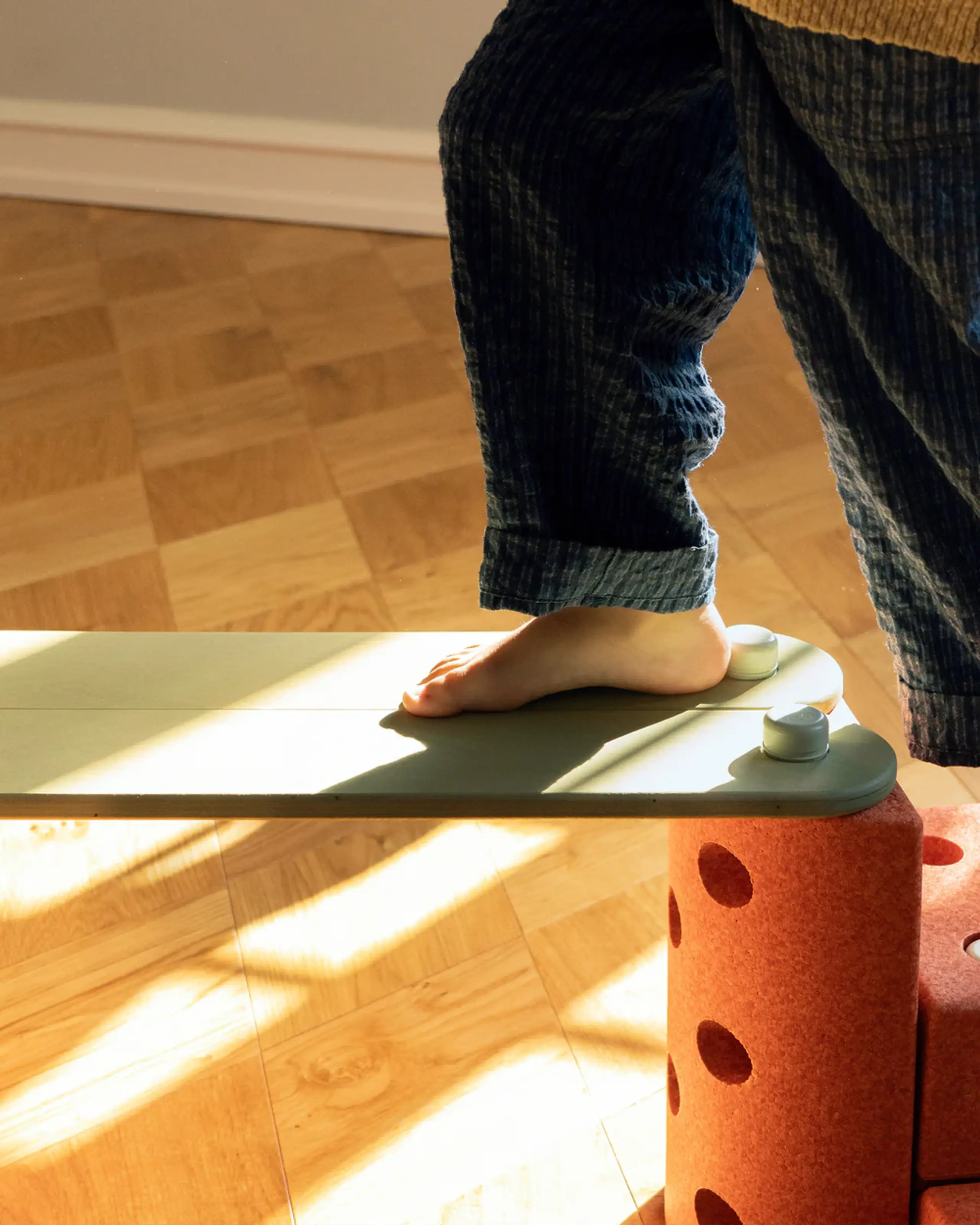 MODU - Zabawki - 2x Balance Beams - Dusty Green