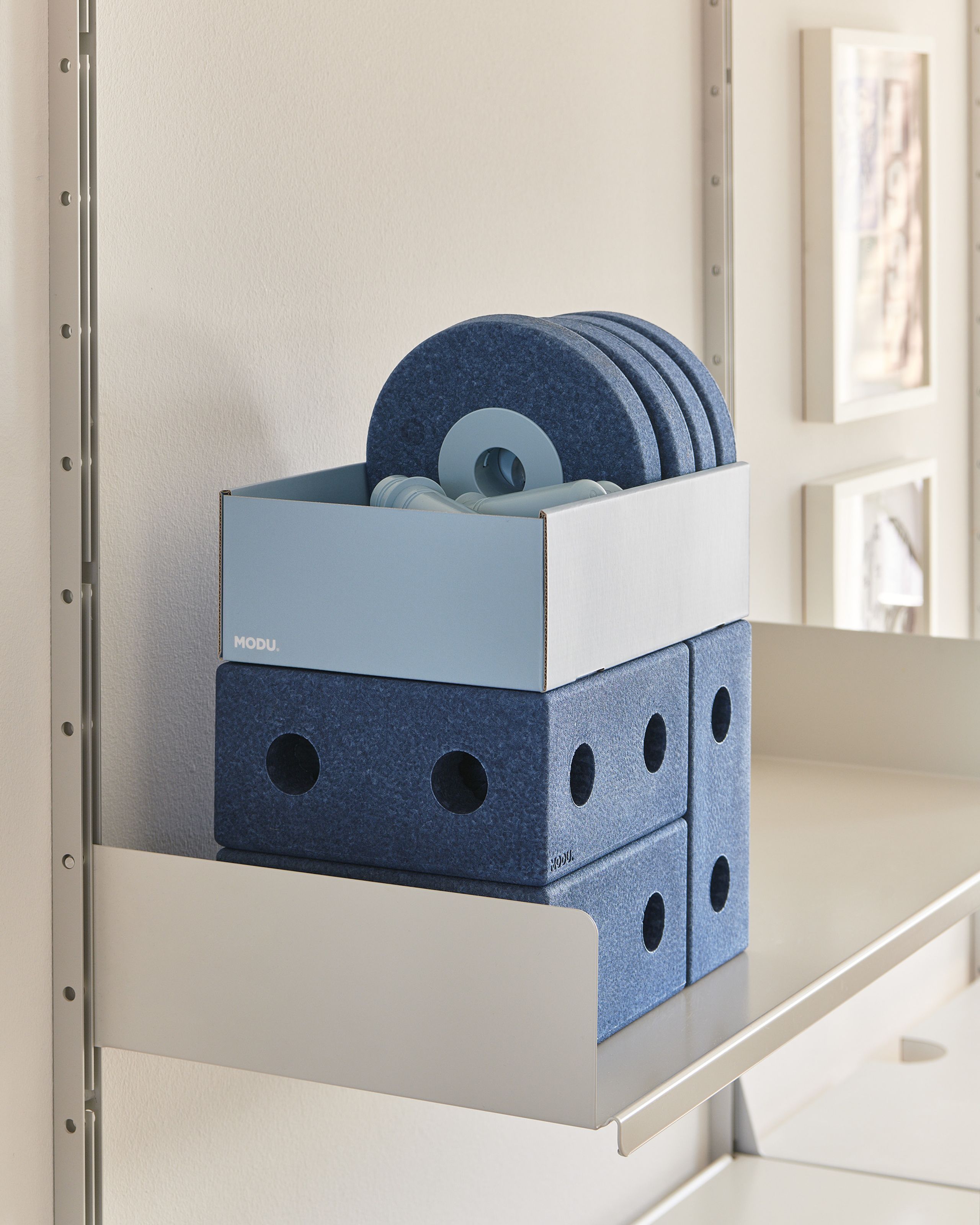 MODU - Gua Sha - 3-in-1 Baby Walker - Deep Blue / Sky Blue