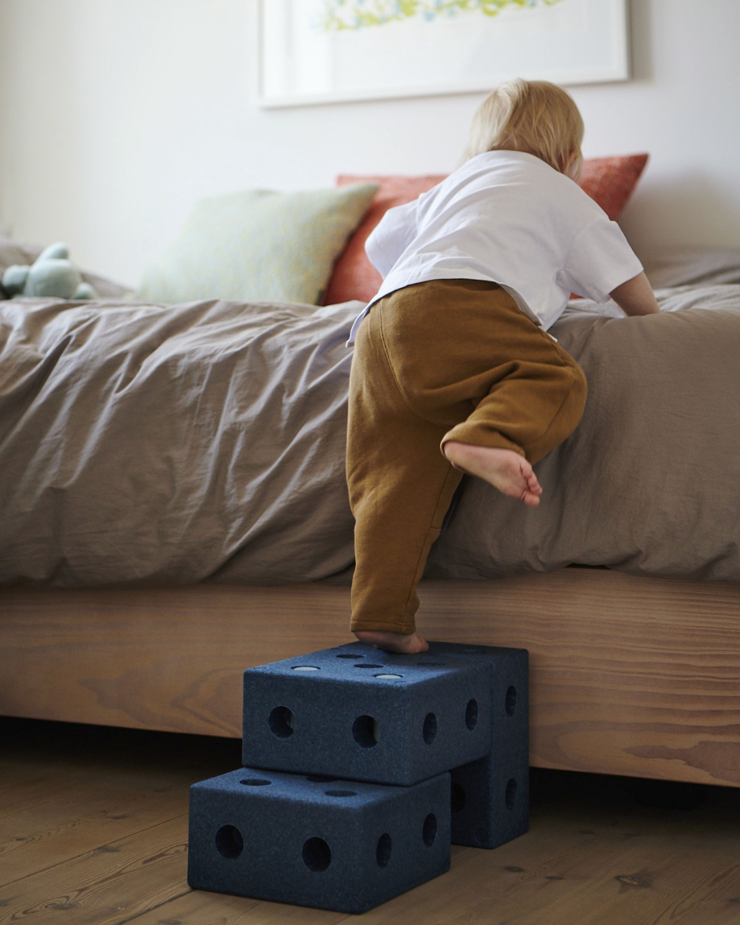 MODU - Gua Sha - 3-in-1 Baby Walker - Deep Blue / Sky Blue
