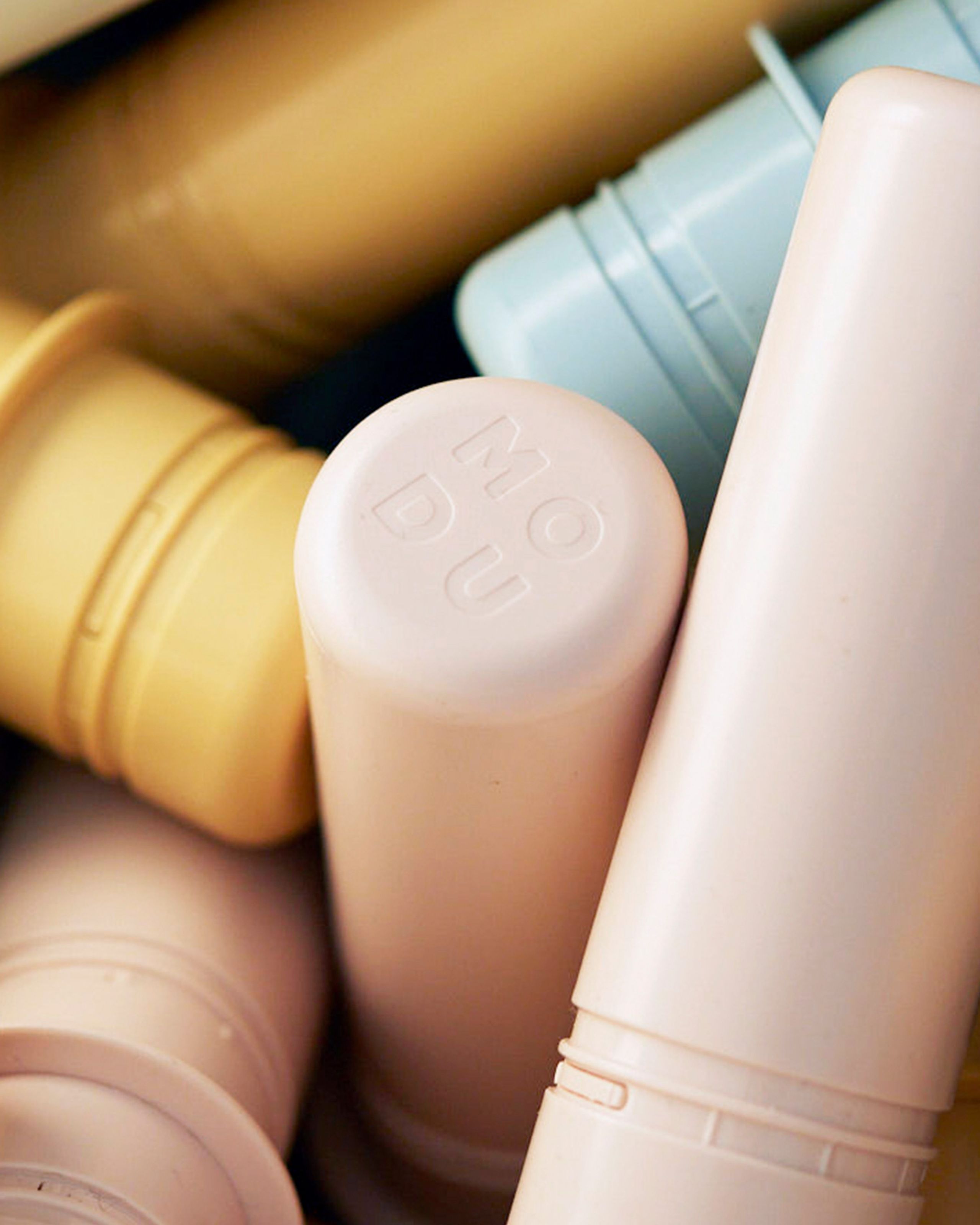 MODU - Spielzeug - 8x Connector Pegs - Soft Rose