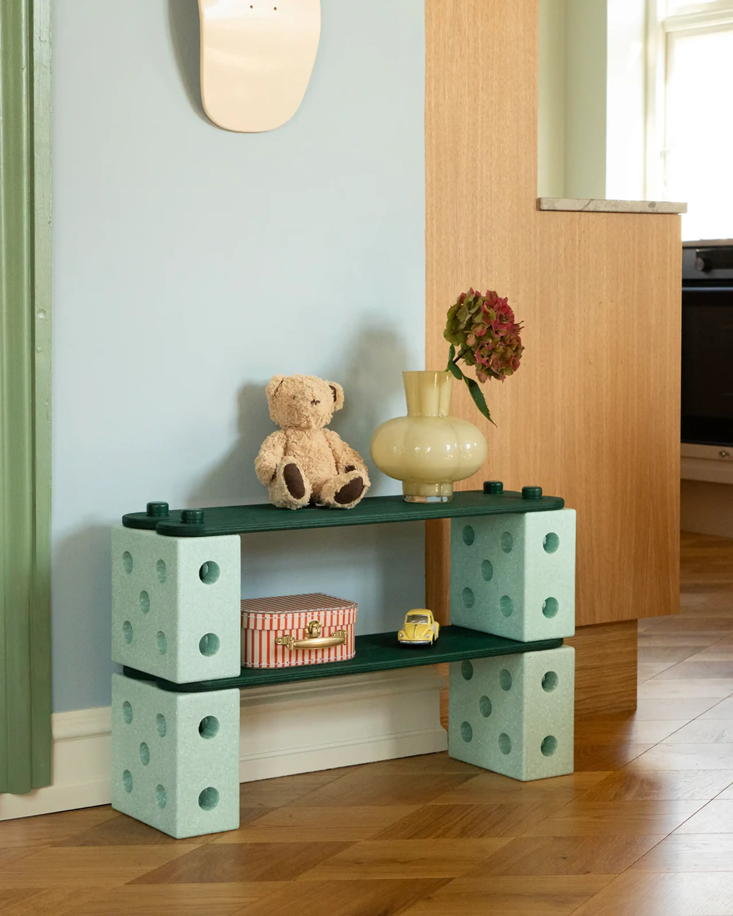 MODU - Toys - Balance Track - Ocean Mint / Forest Green