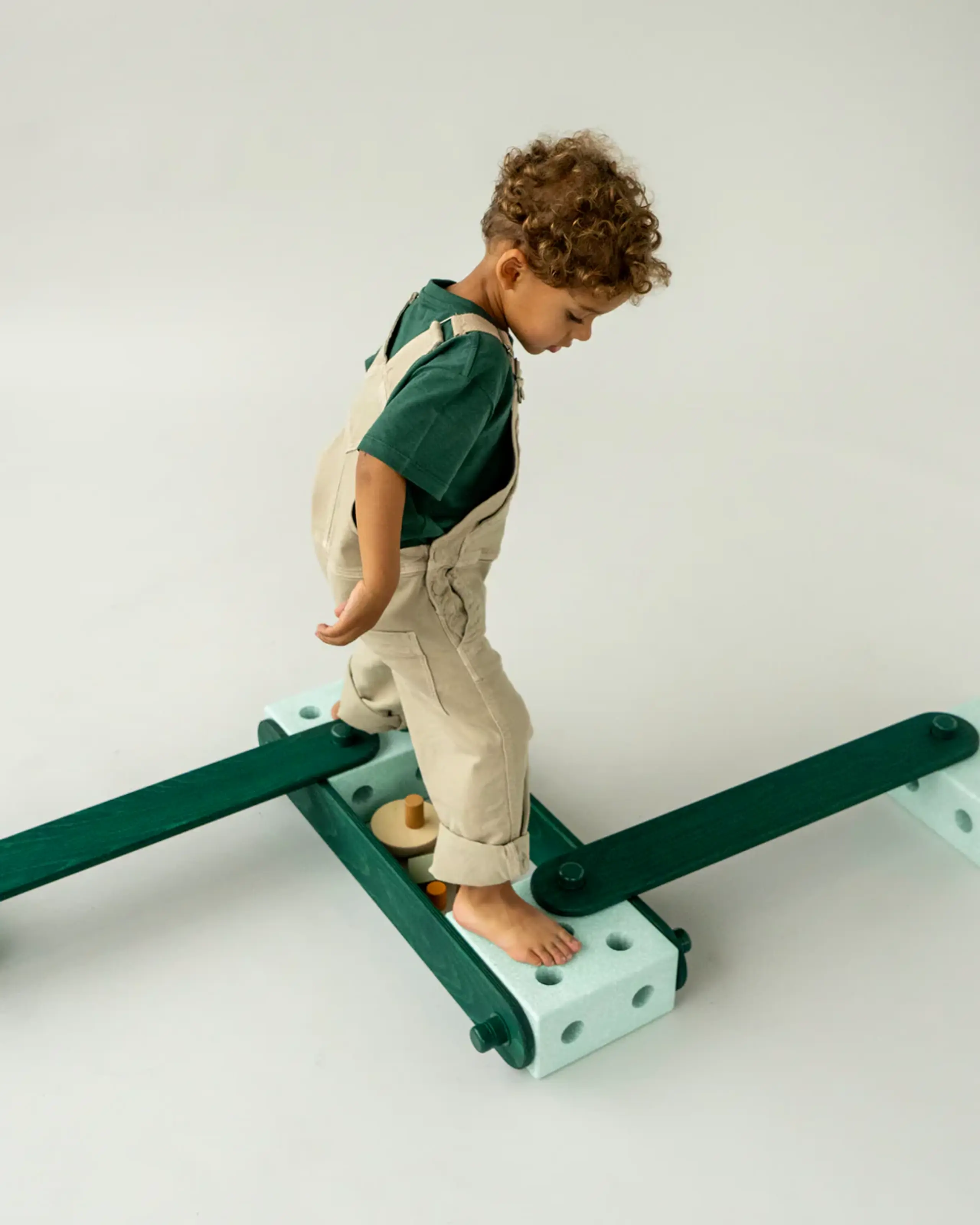 MODU - Toys - Balance Track - Ocean Mint / Forest Green