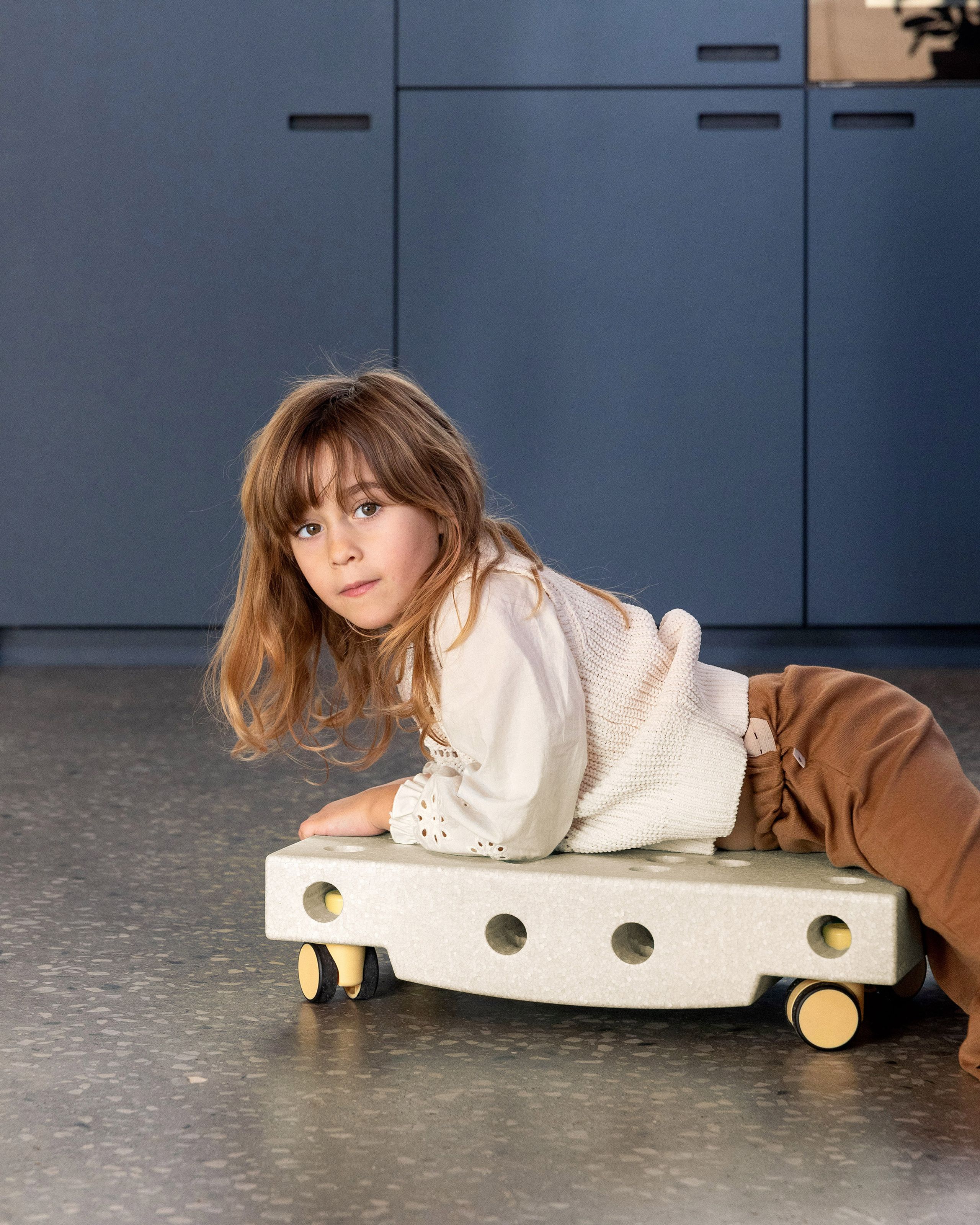 MODU - Spielzeug - Curiosity Set - Sand Grey / Honey Yellow