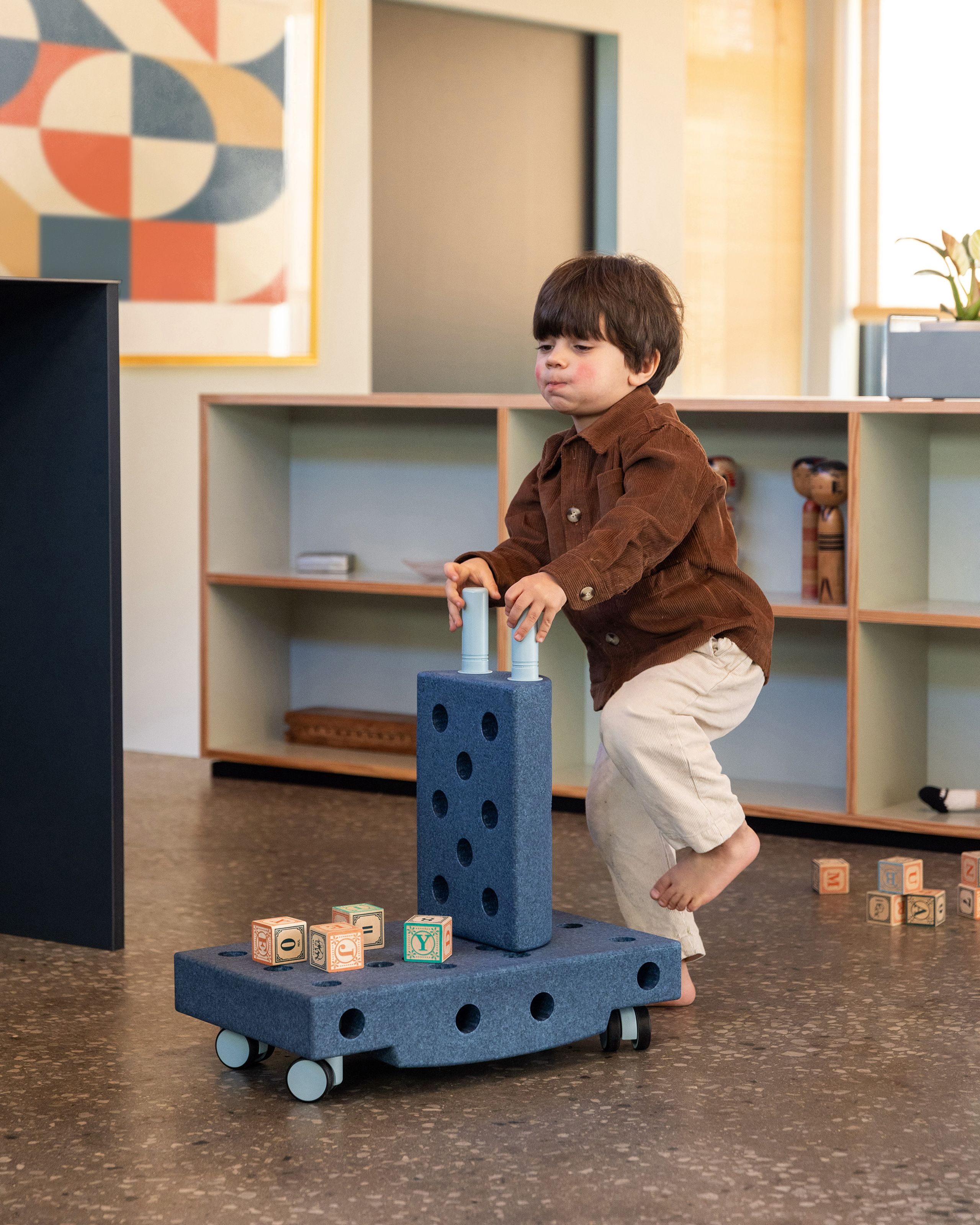 MODU - Toys - Explorer Set - Deep Blue / Sky Blue