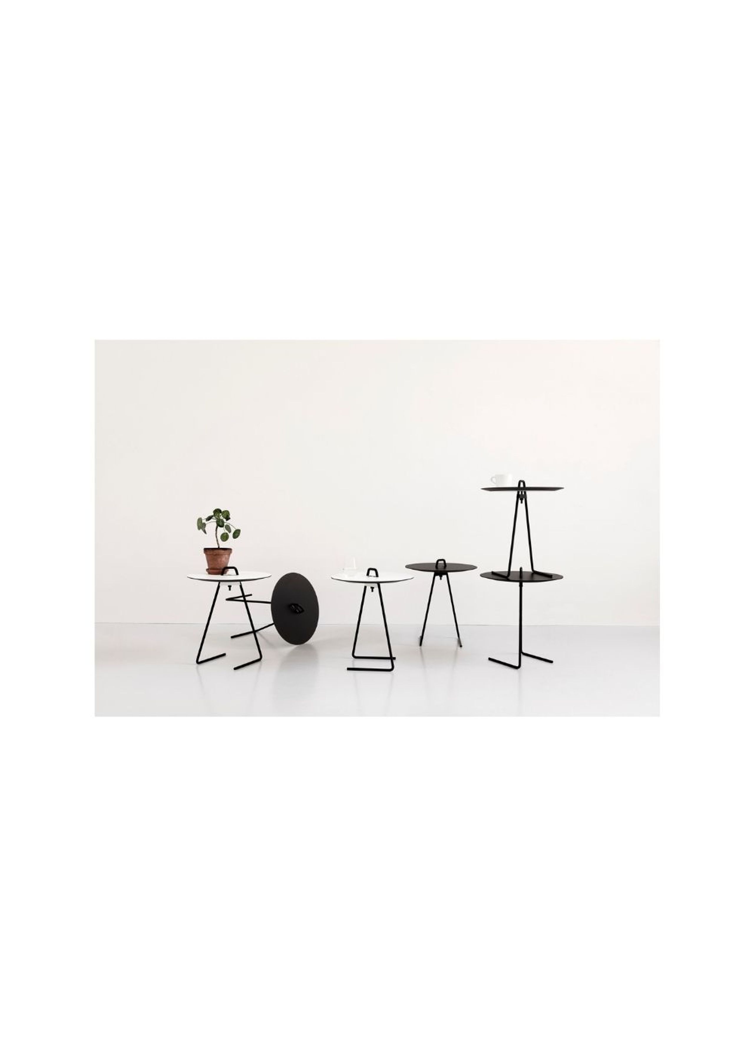 MOEBE - Table - Side Table - White Top