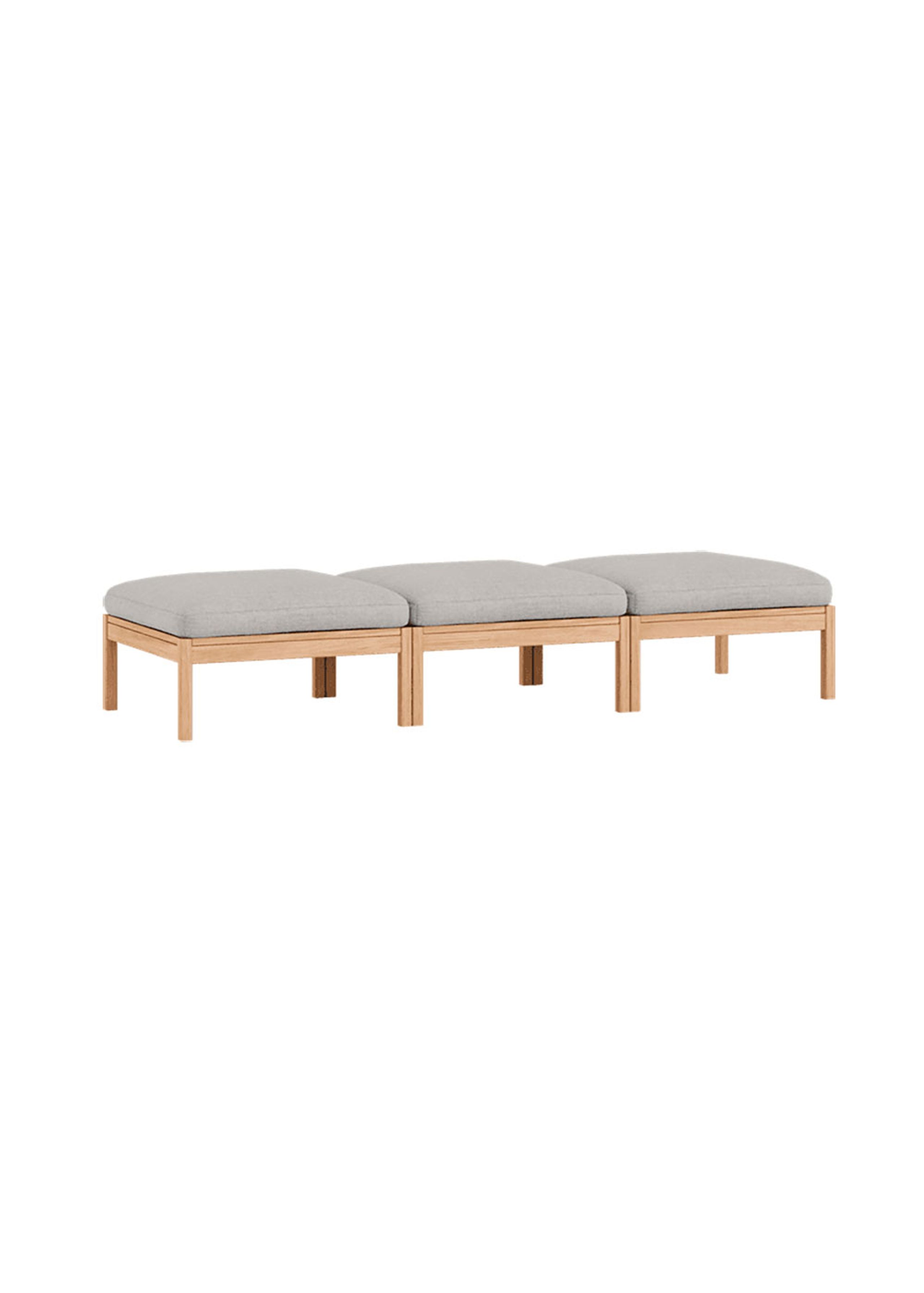 MOEBE - Daybed - 3 Seater Daybed - The MOEBE Modular Sofa - Autumn 101 / Oak
