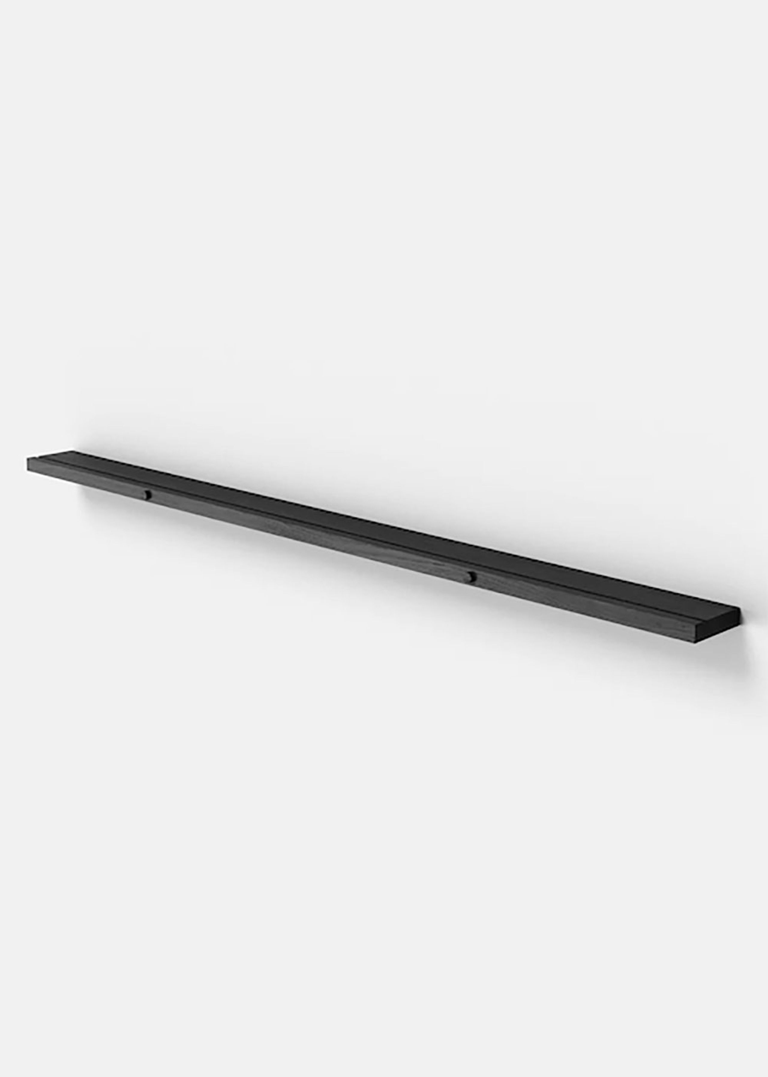MOEBE - Regalbrett - Gallery Shelf - 115 - Black