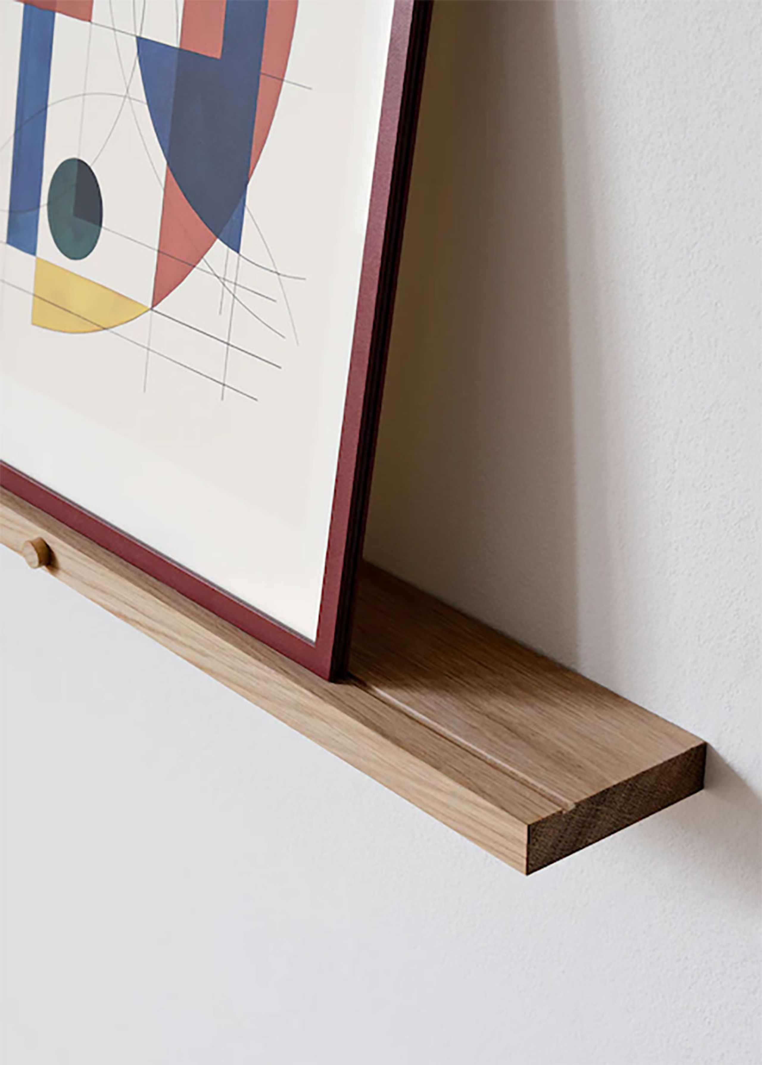 MOEBE - Regalbrett - Gallery Shelf - 115 - Black