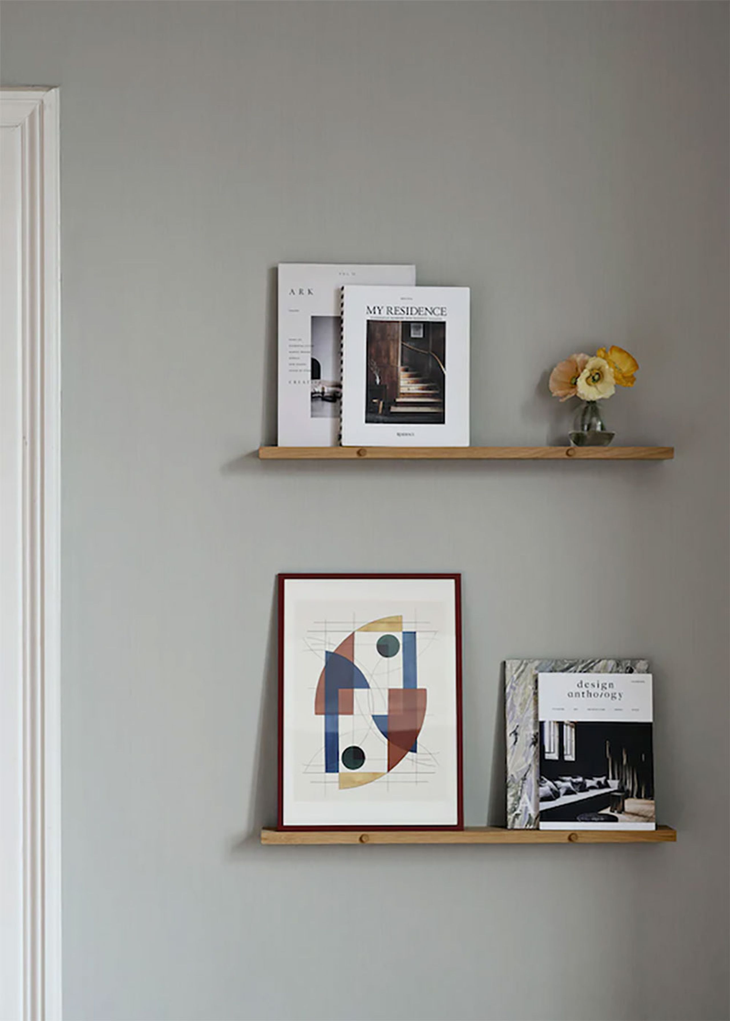 MOEBE - Regalbrett - Gallery Shelf - 115 - Black