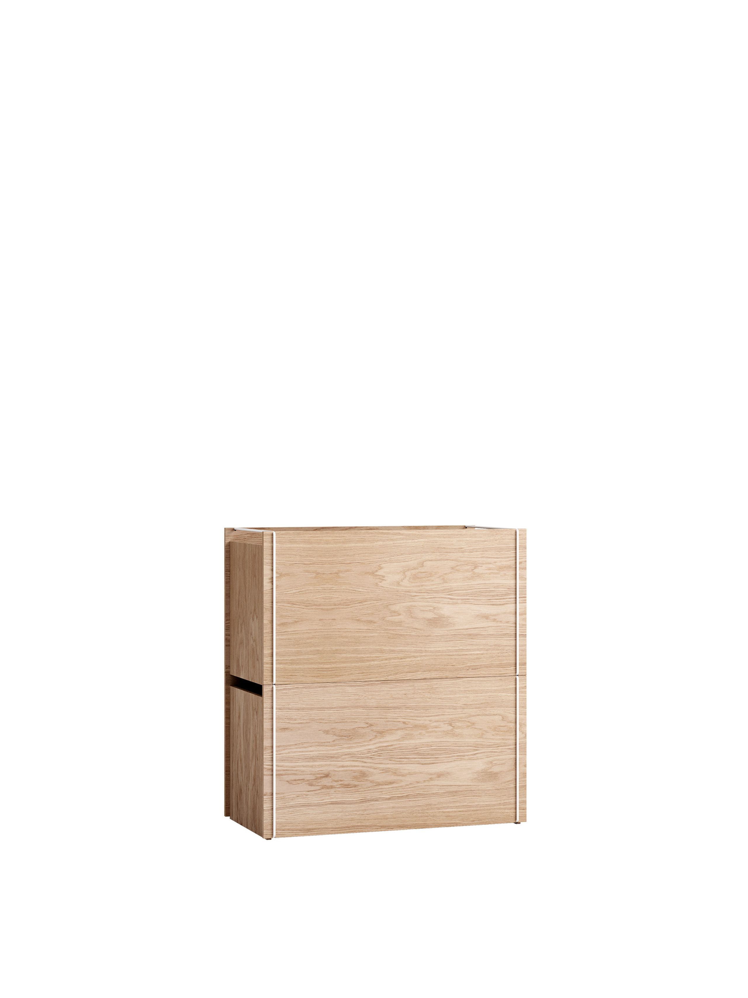 Moebe - Boxes - Storage box - Oak / White