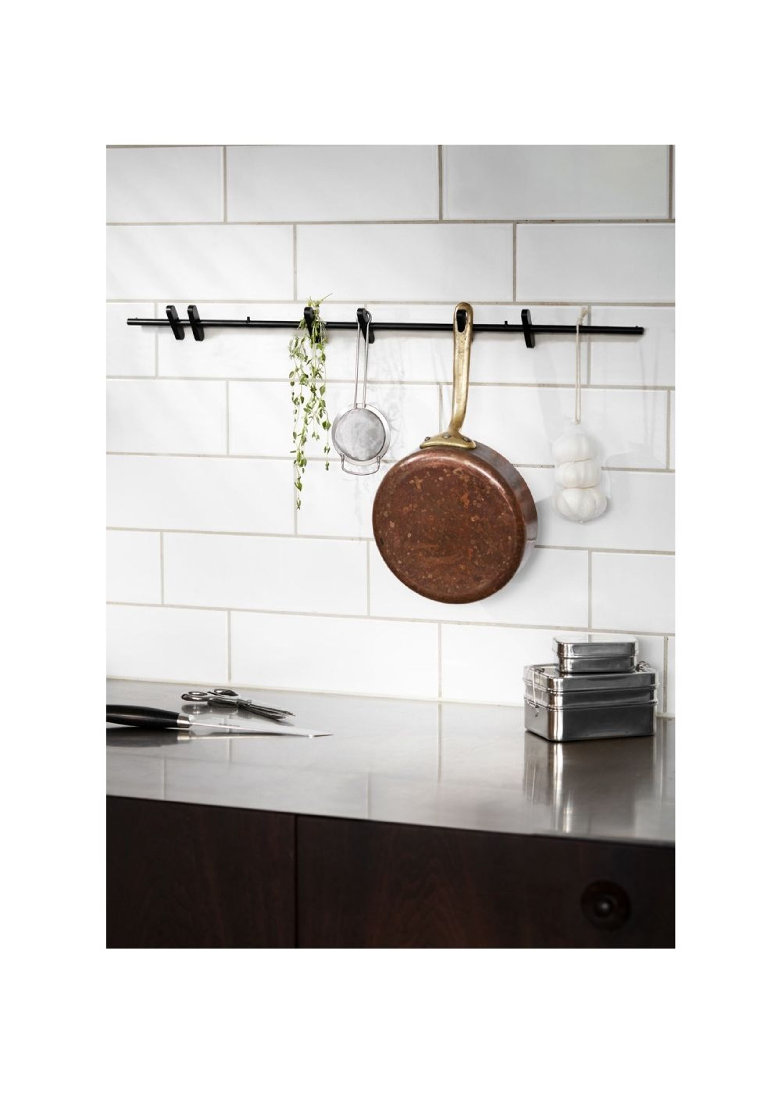 MOEBE - Haki - Coat Rack - Small - Chrome