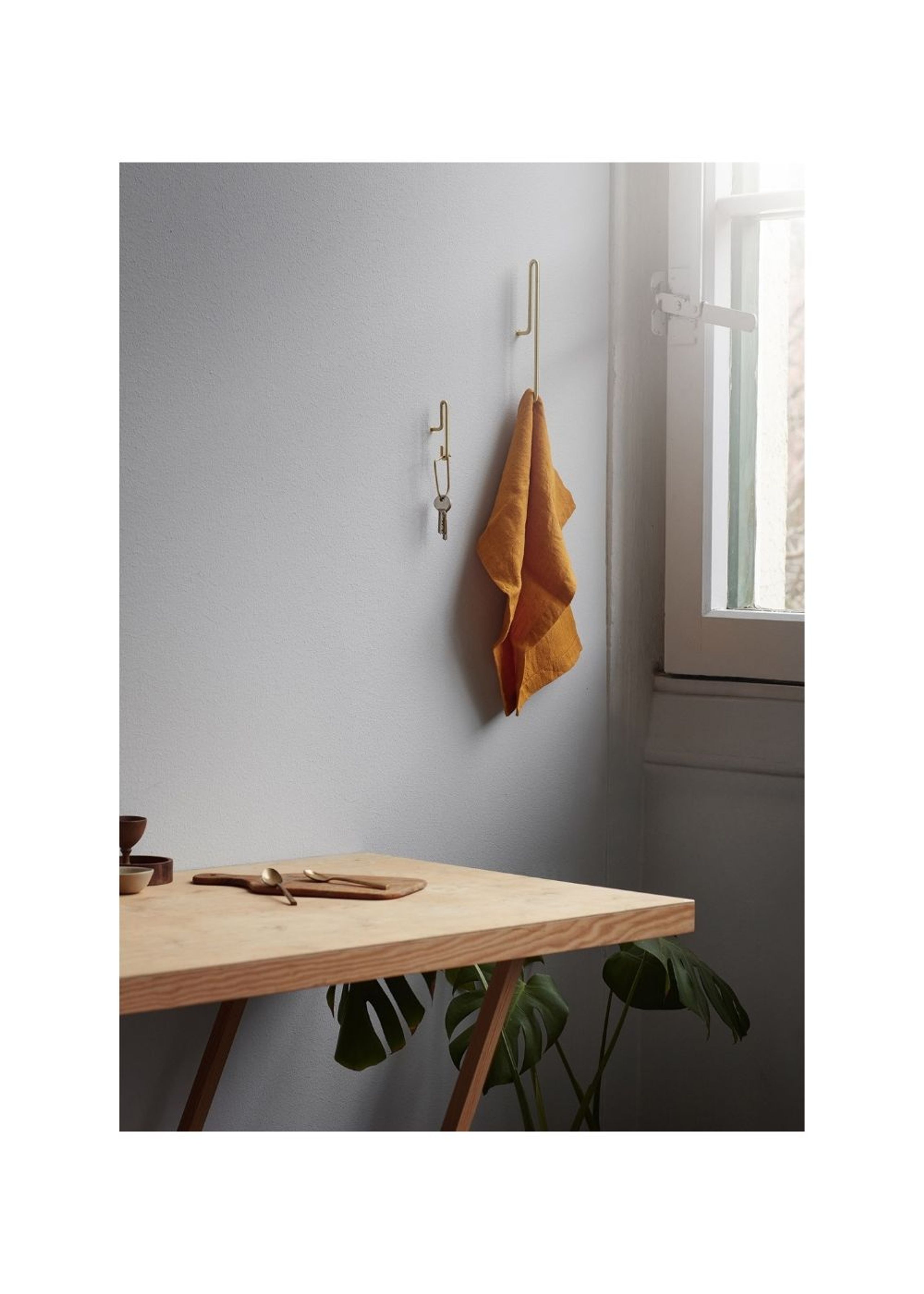 MOEBE - Perchas - Wall Hook - 1 pcs. - Black - Large