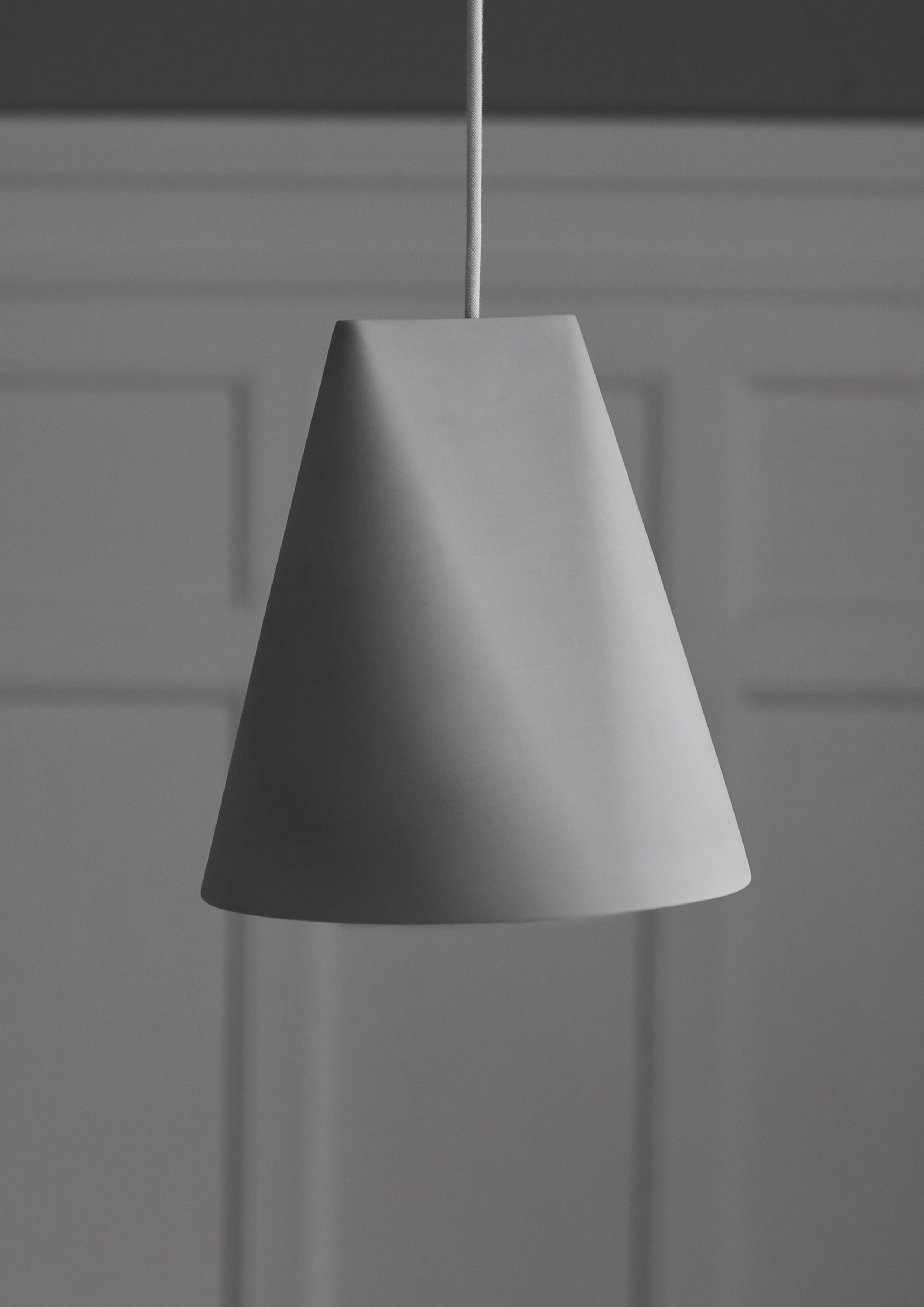 MOEBE - Lampe - Ceramic Pendant - Wide - White