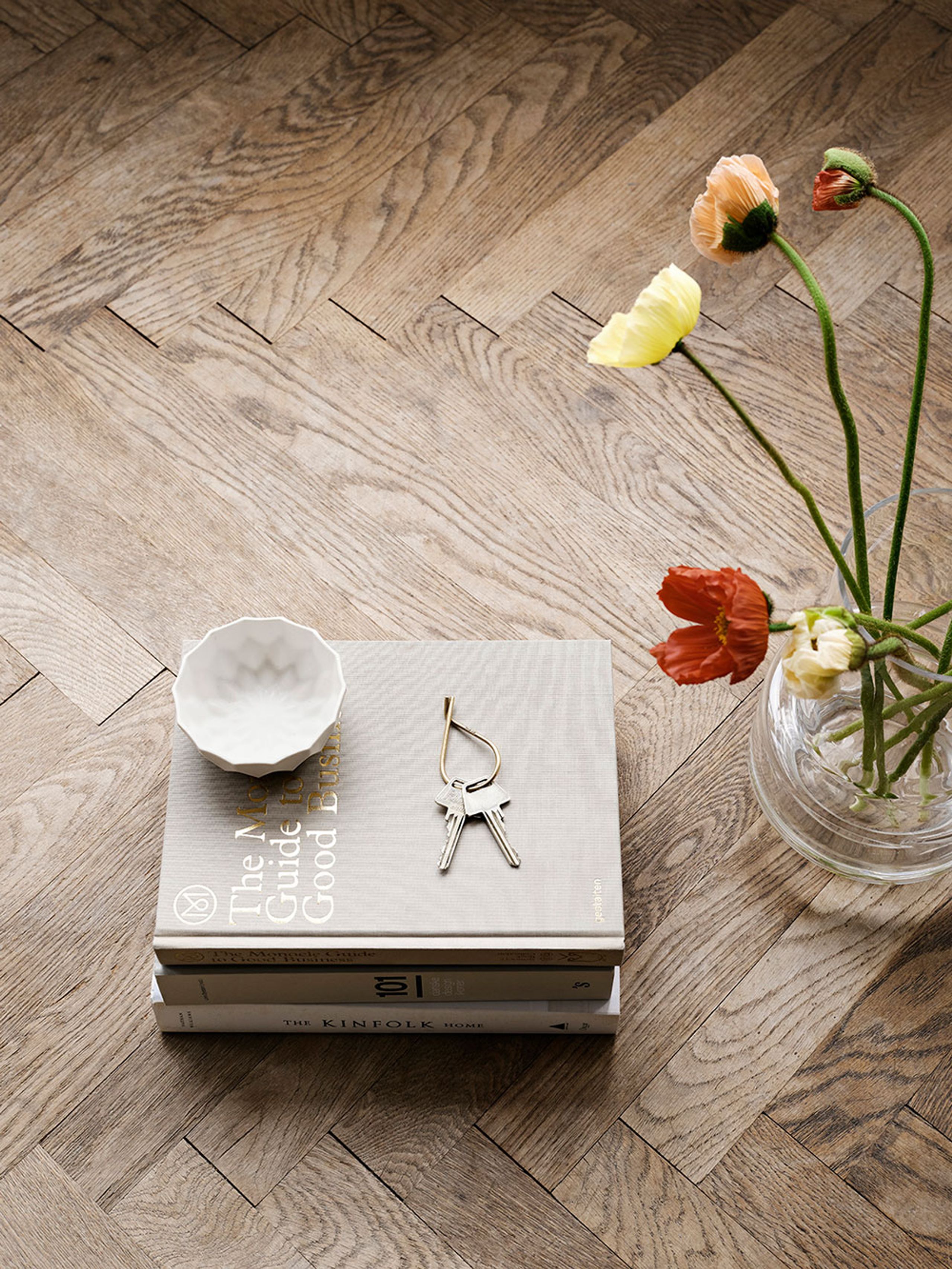 MOEBE - Keychain - Key Ring - Brass