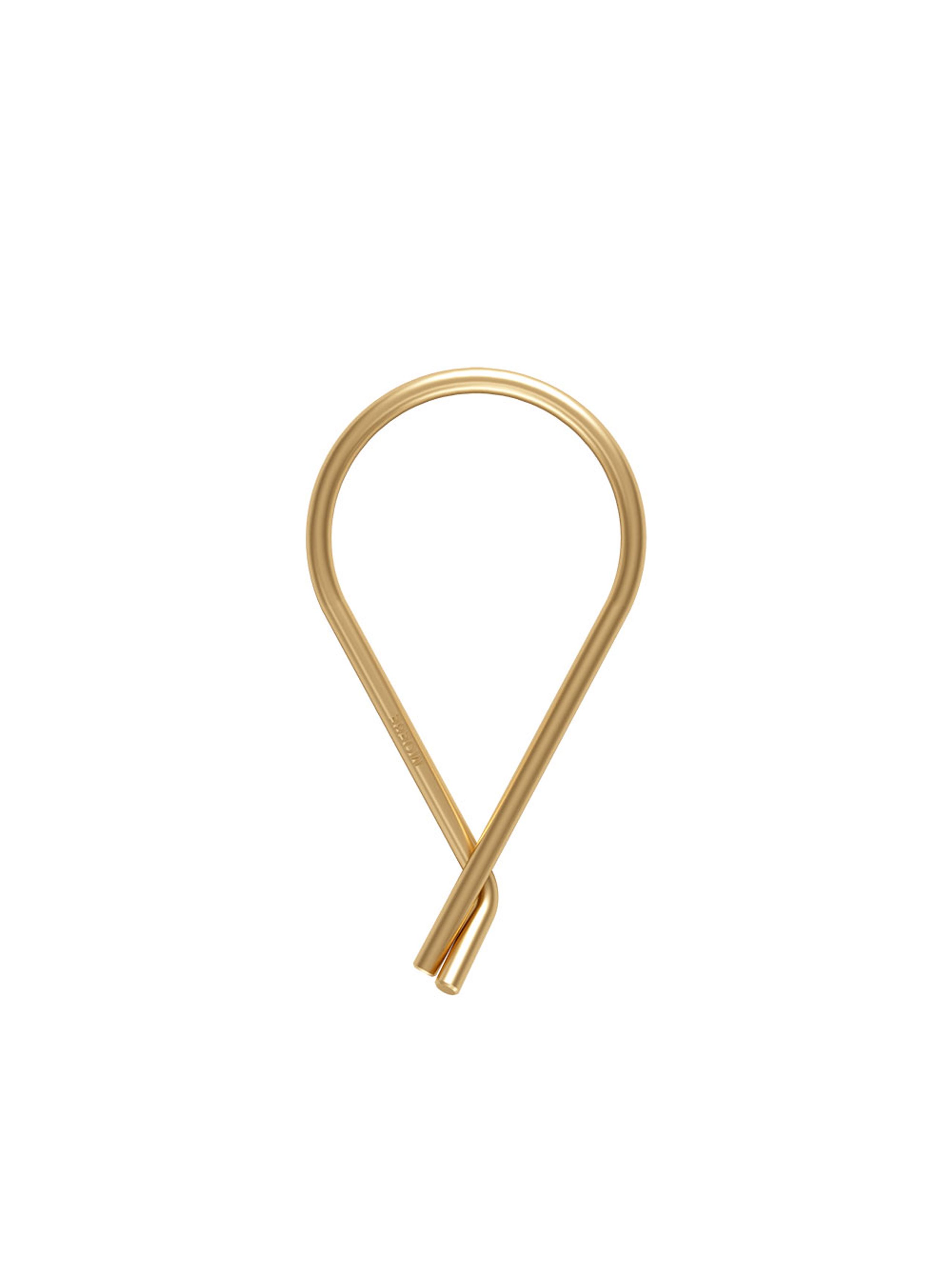 MOEBE - Keychain - Key Ring - Brass