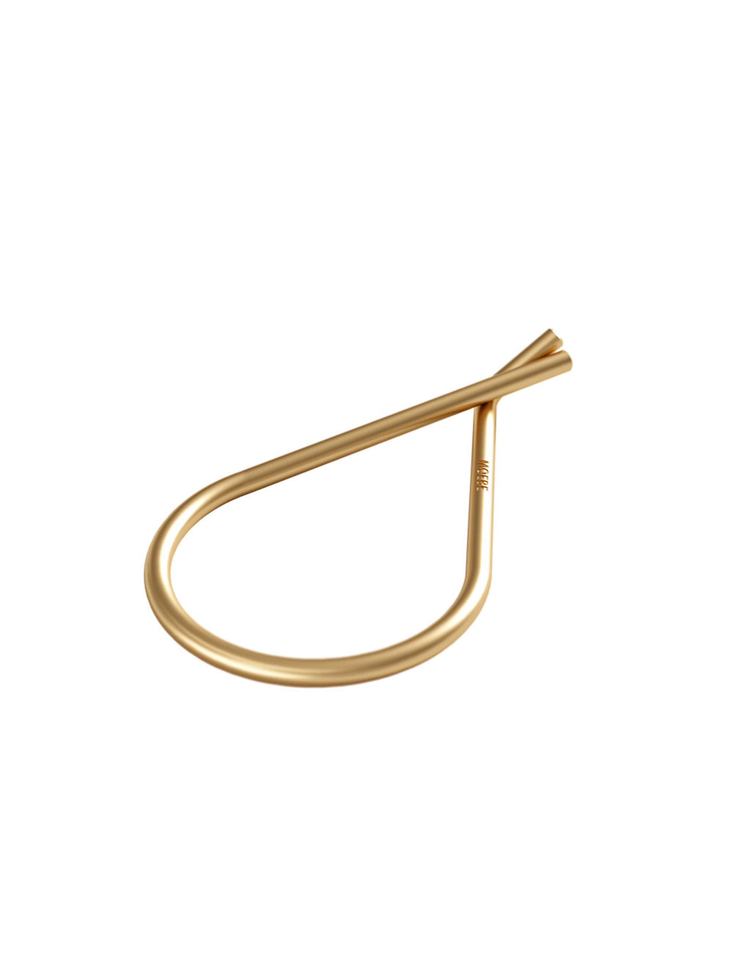 MOEBE - Keychain - Key Ring - Brass