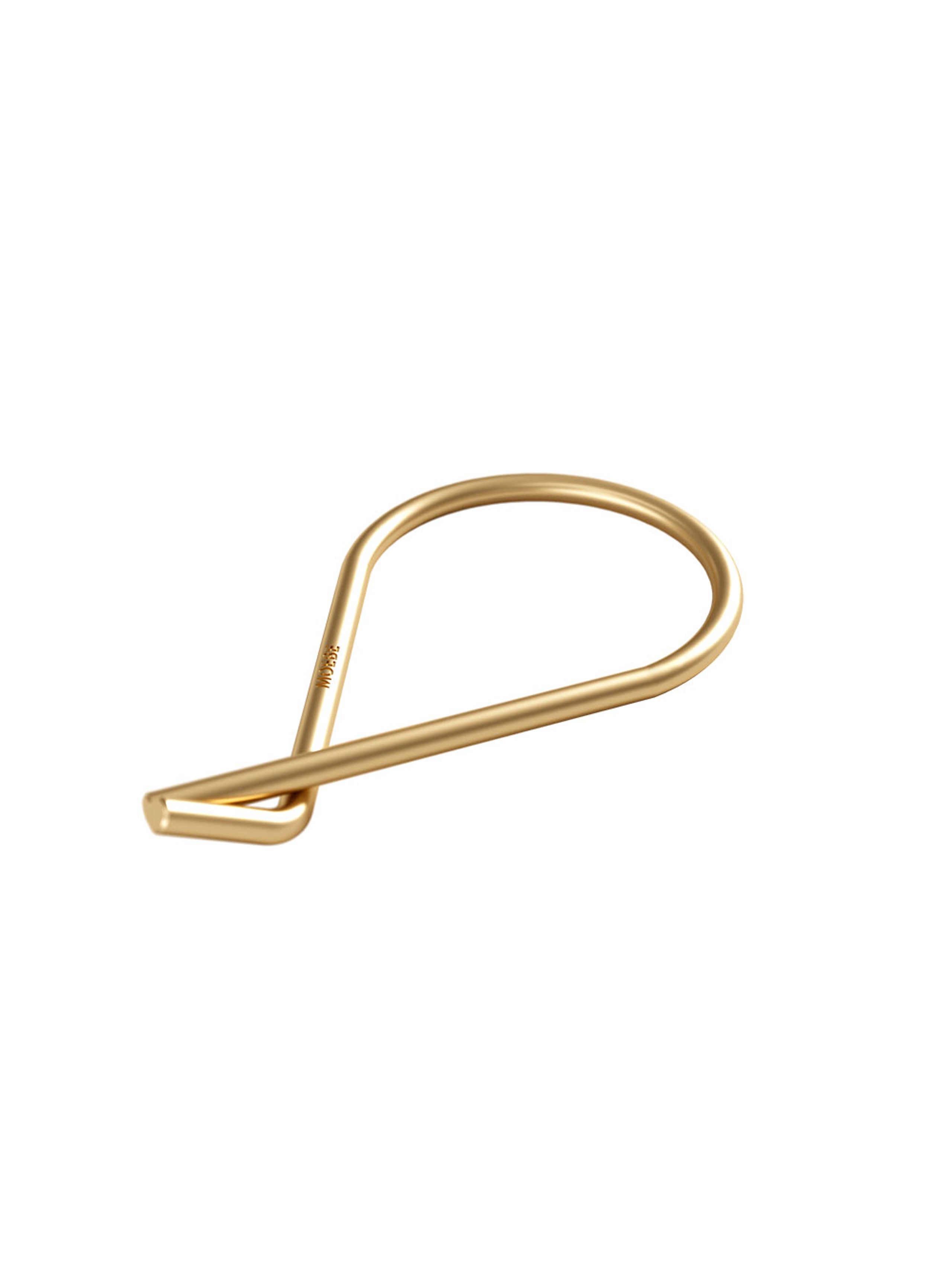 MOEBE - Keychain - Key Ring - Brass
