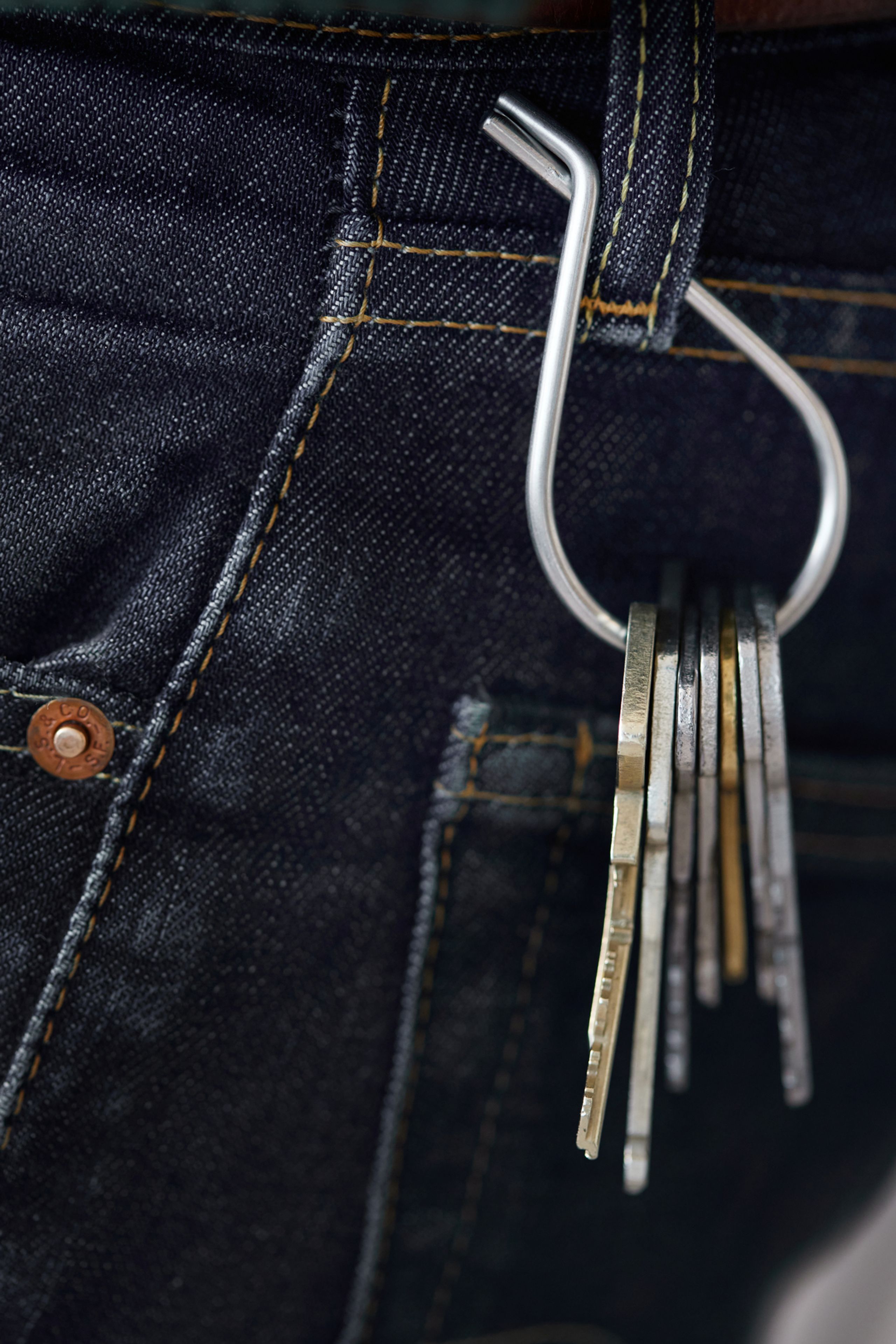 MOEBE - Sleutelhanger - Key Ring - Stainless Steel