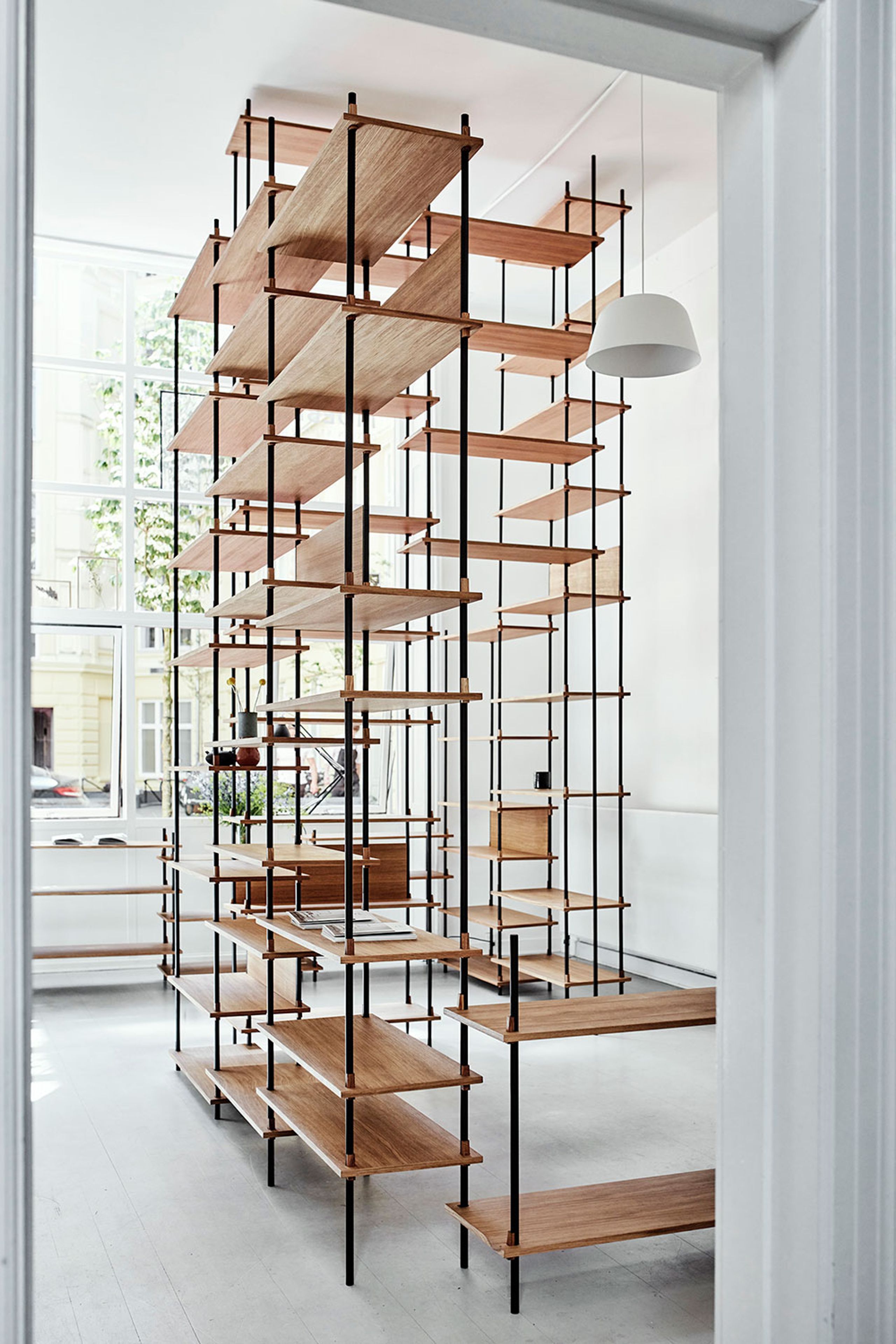 MOEBE - Étagère - Shelving system - S.200.3.A - Black / Black