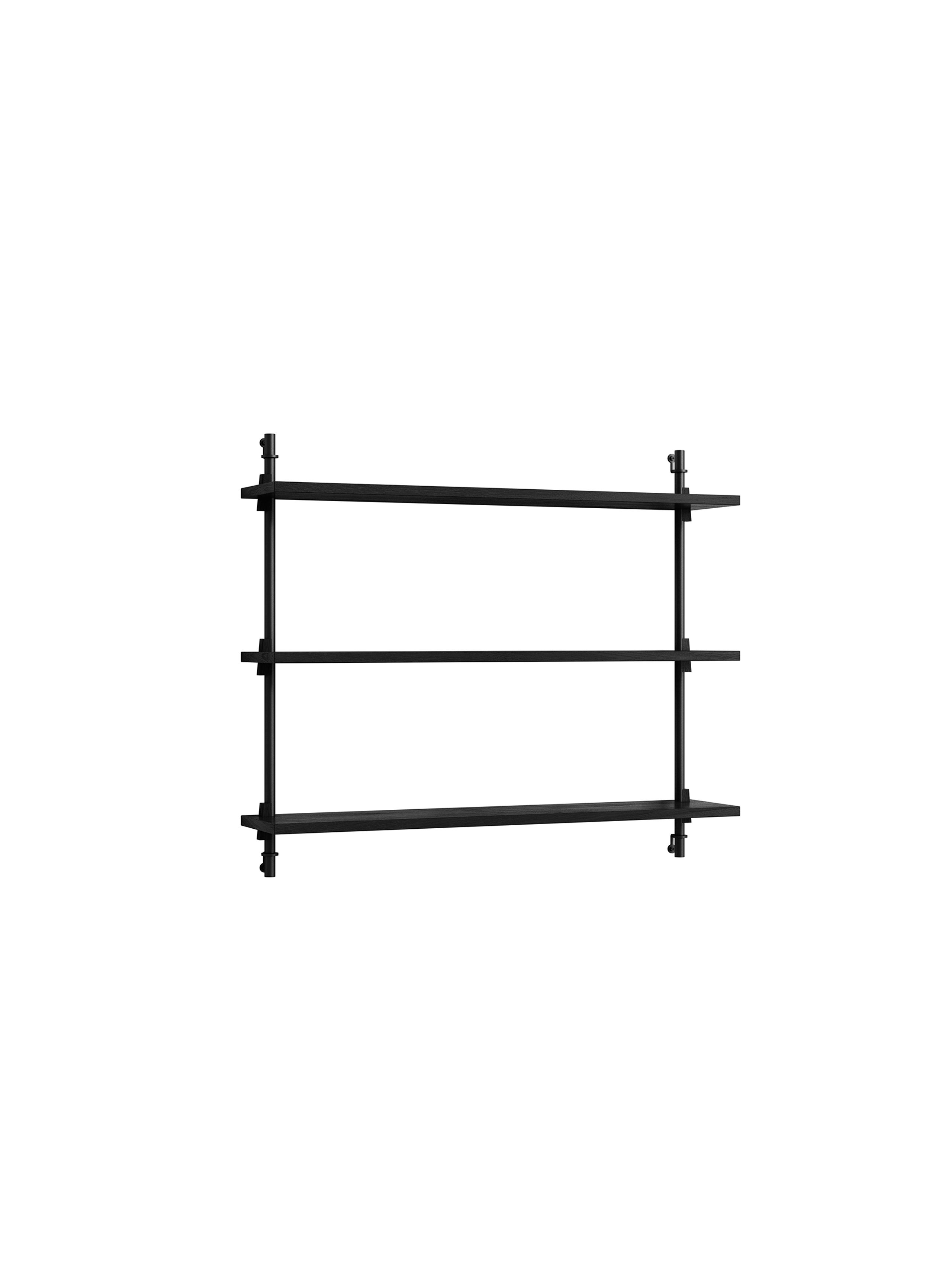 MOEBE - Display - Wall Shelving - ws.65.1 - Black