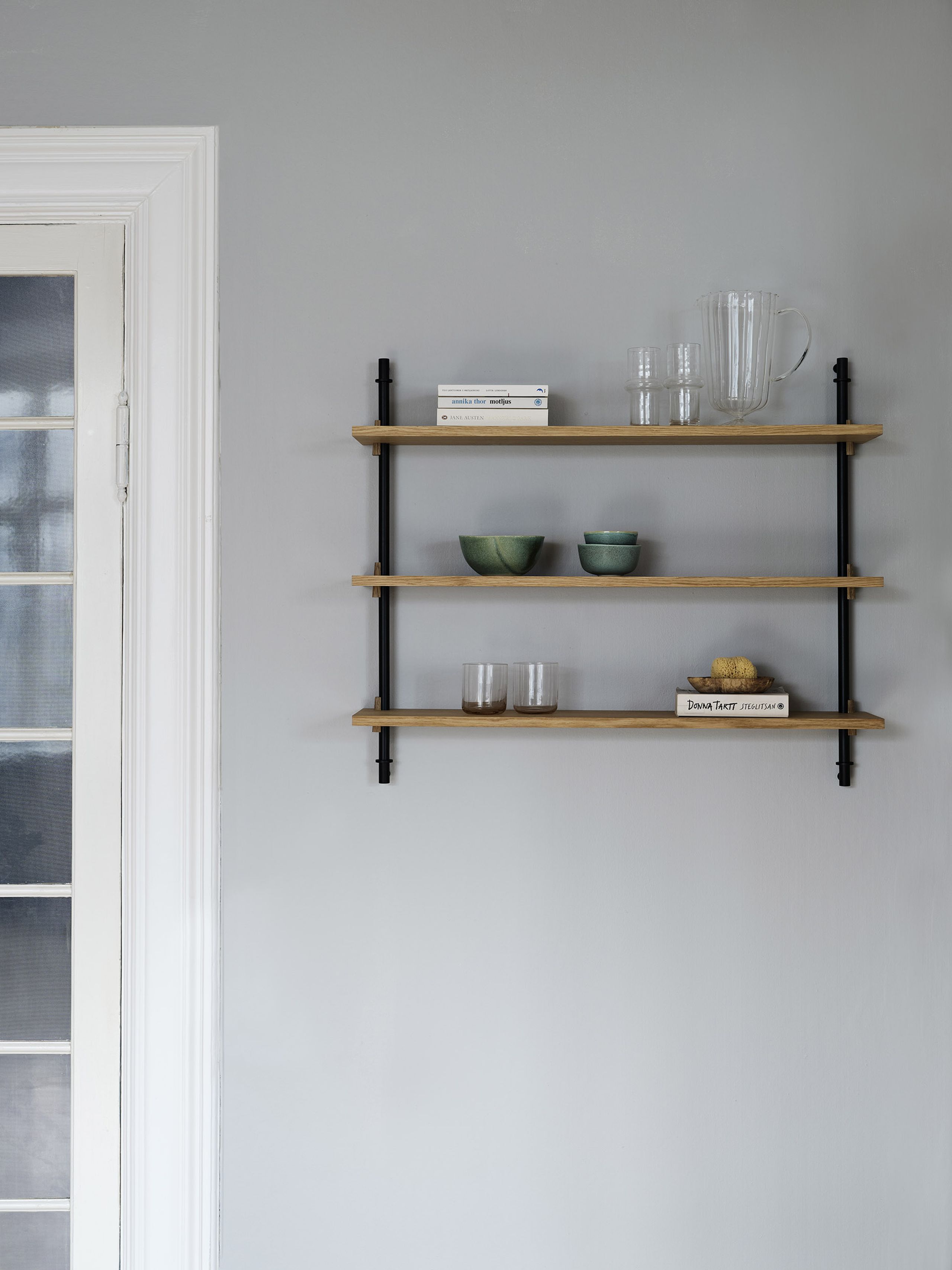 MOEBE - Display - Wall Shelving - ws.65.1 - Black