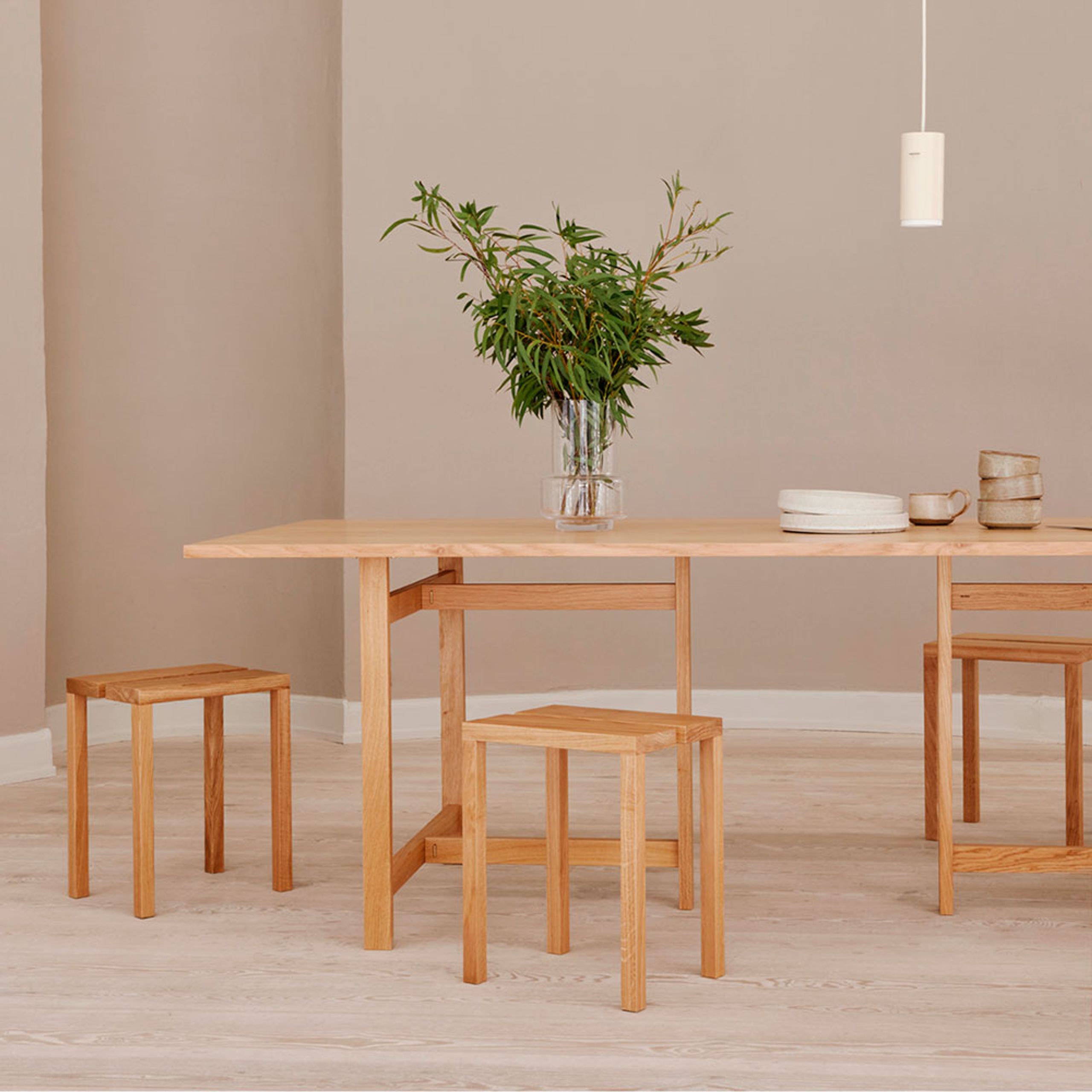 MOEBE - Matbord - Rectangular Dining Table - Oak