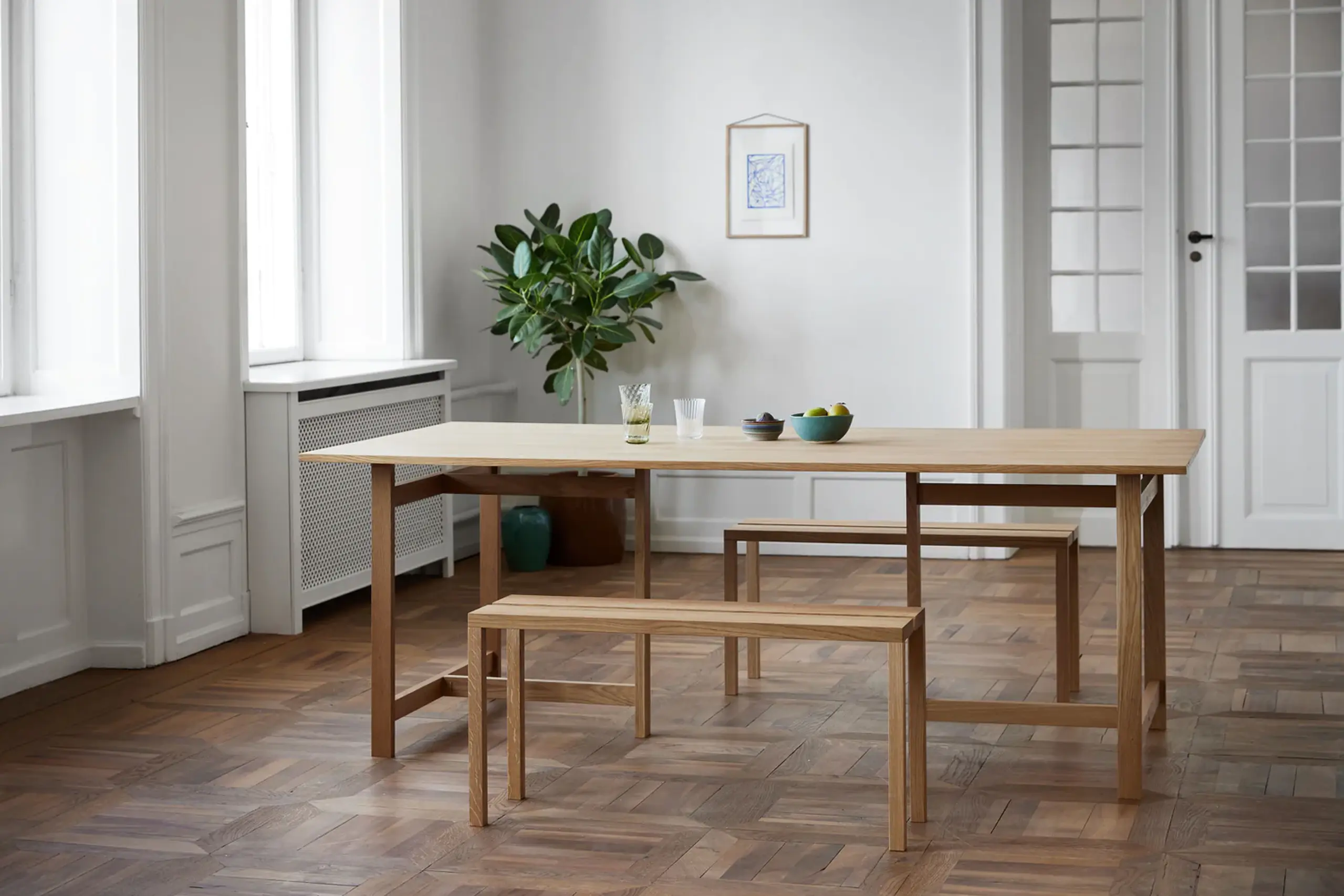 MOEBE - Matbord - Rectangular Dining Table - Oak