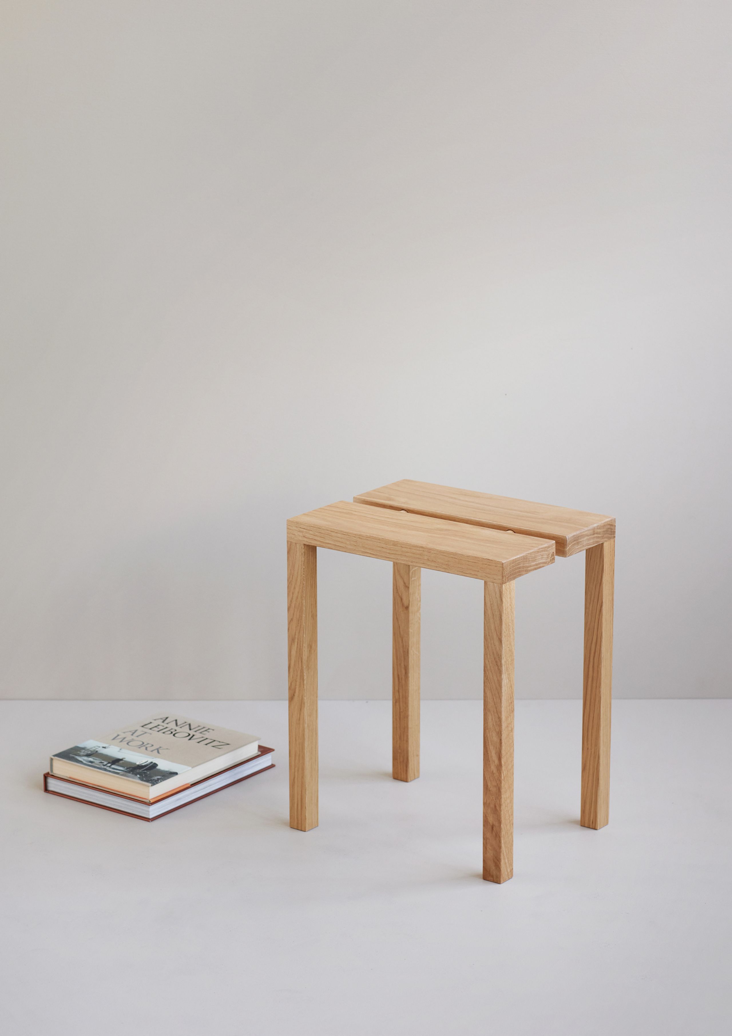 MOEBE - Chair - Peg Stool - Oak