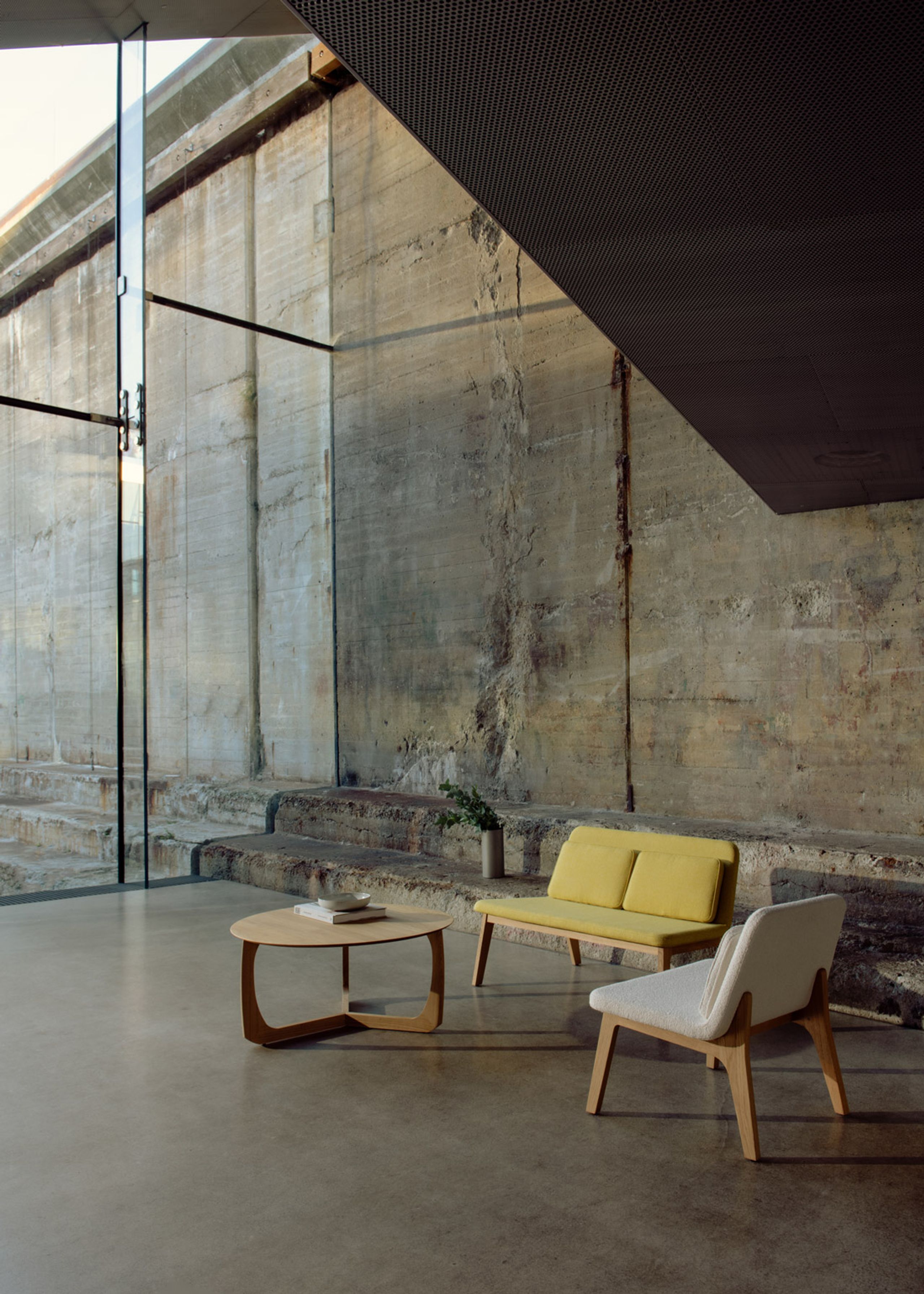 Møbel Copenhagen - Mesa de centro - Lili Lounge Table - Black Lacquered Ash