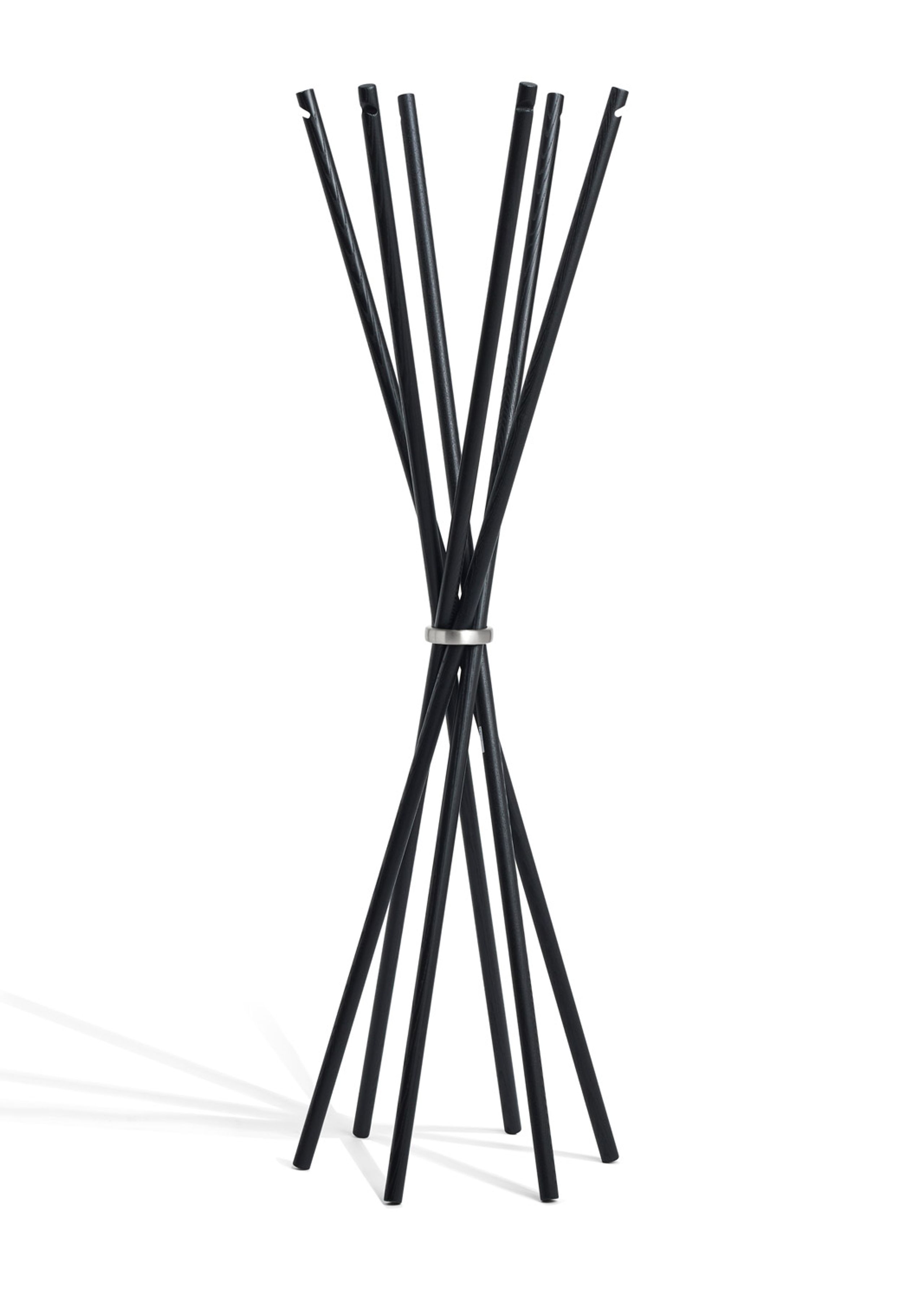 Møbel Copenhagen - Mudo - Coat - Black Lacquered Ash / Polished Aluminum